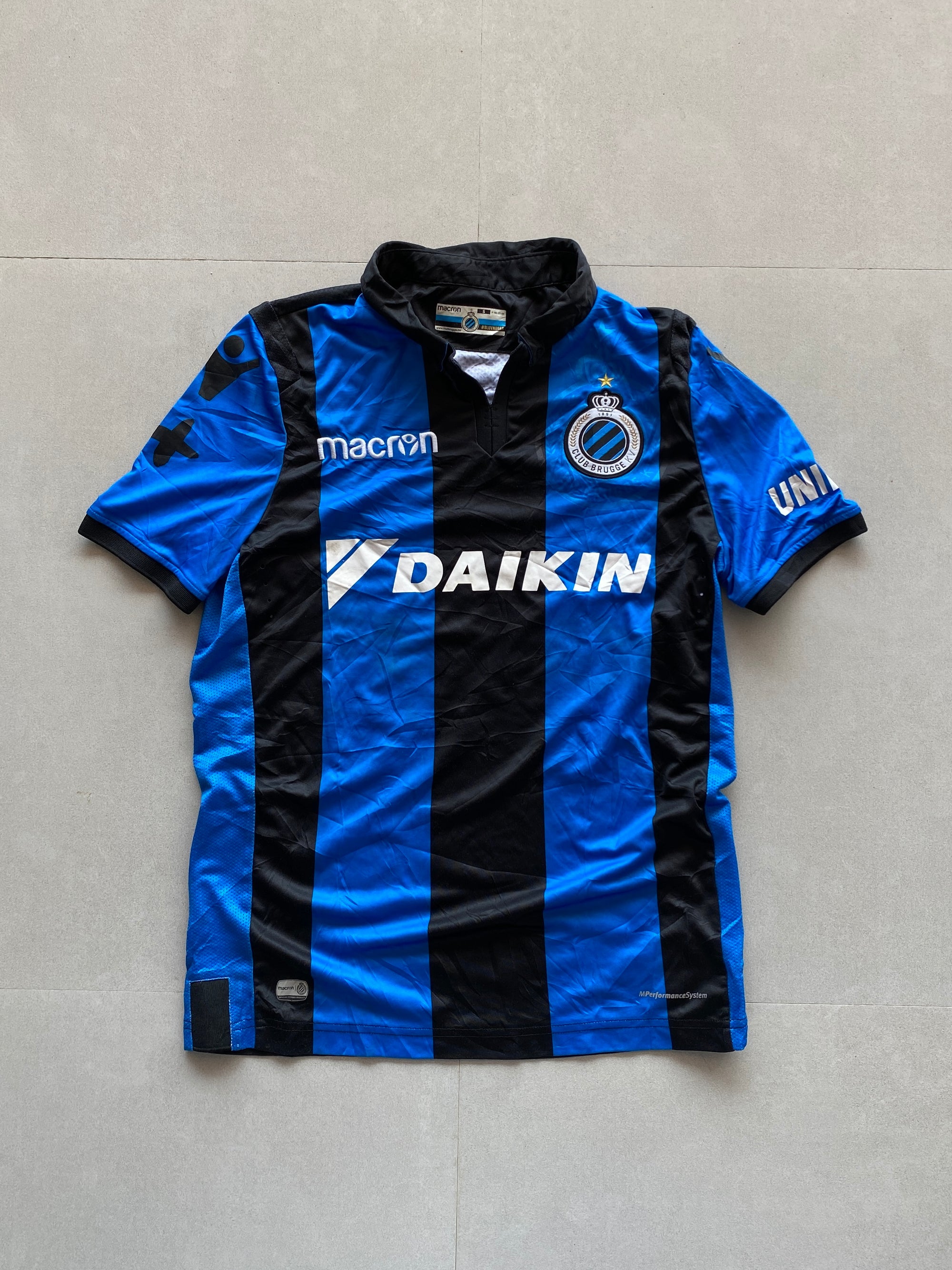2018 MACRON CLUB BRUGGE JERSEY - XS