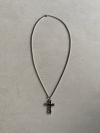 SPINEL CROSS PENDANT CHAIN