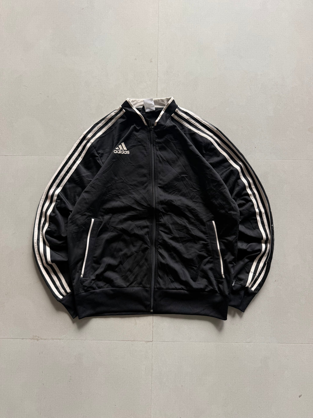 ADIDAS STRIPED JACKET - L