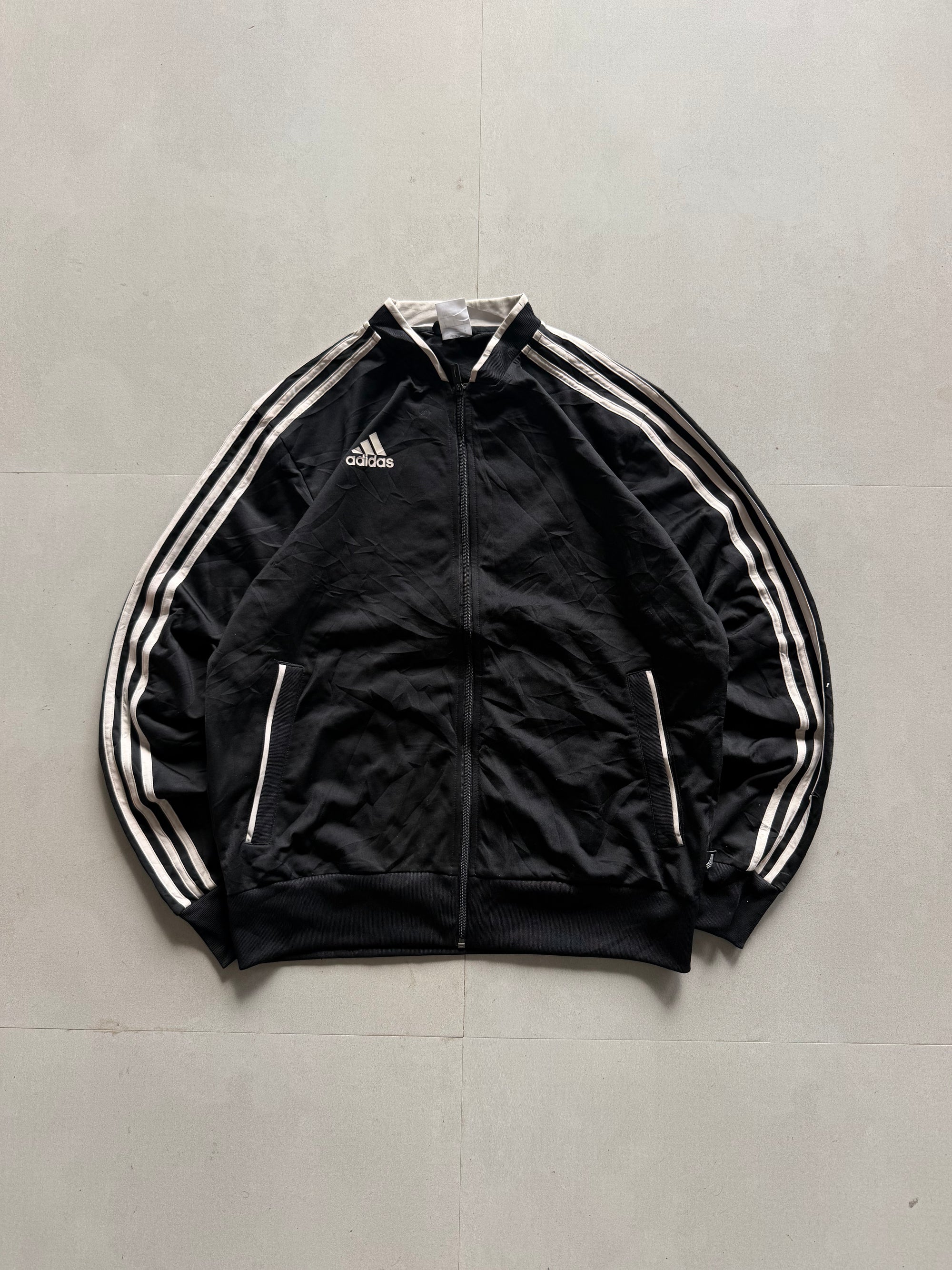 ADIDAS STRIPED JACKET - L