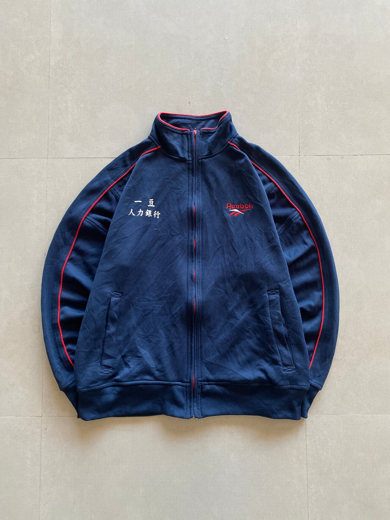 90s REEBOK BOMBER JACKET - L