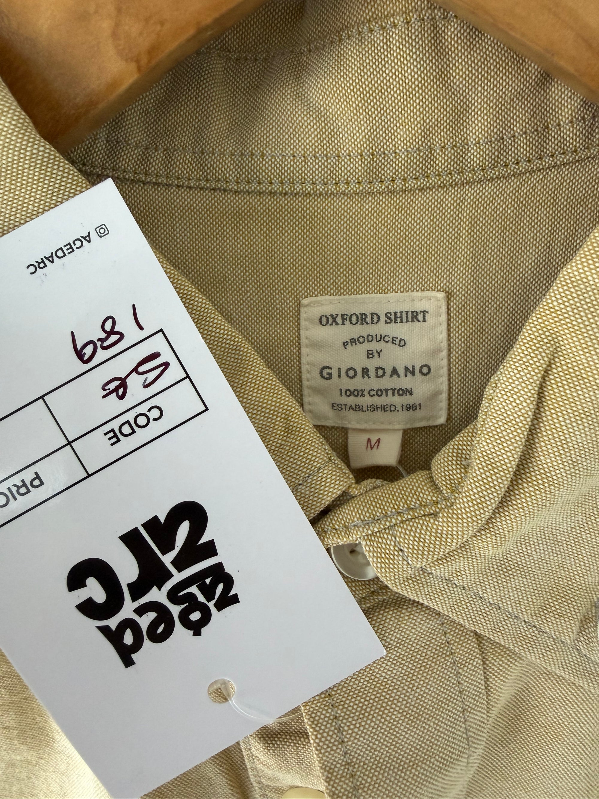 GIORDANO SHIRT ST189 - M