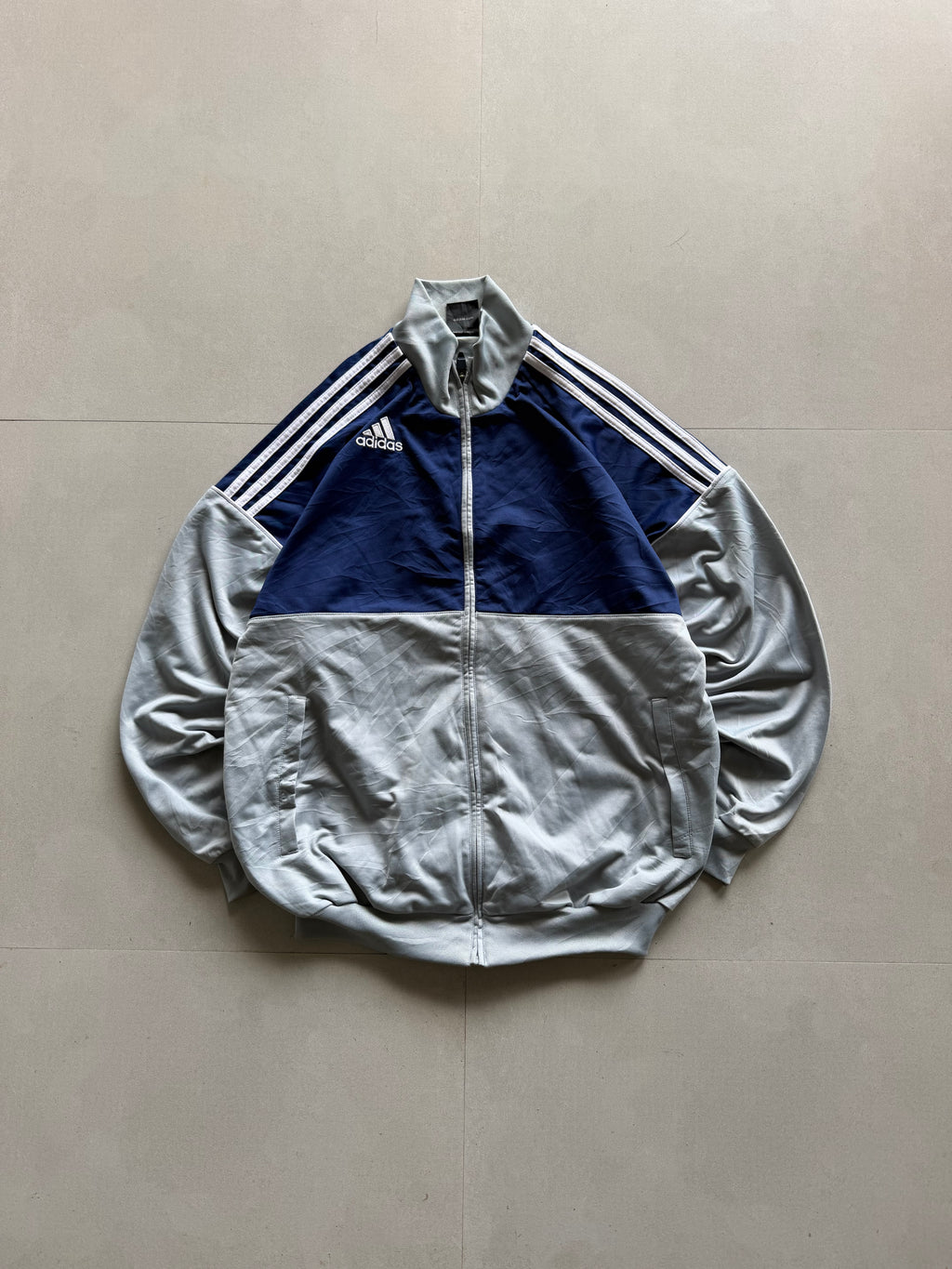 90S ADIDAS STRIPED JACKET -