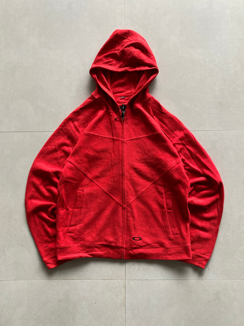 OAKLEY ZIPPER HOODIE - L