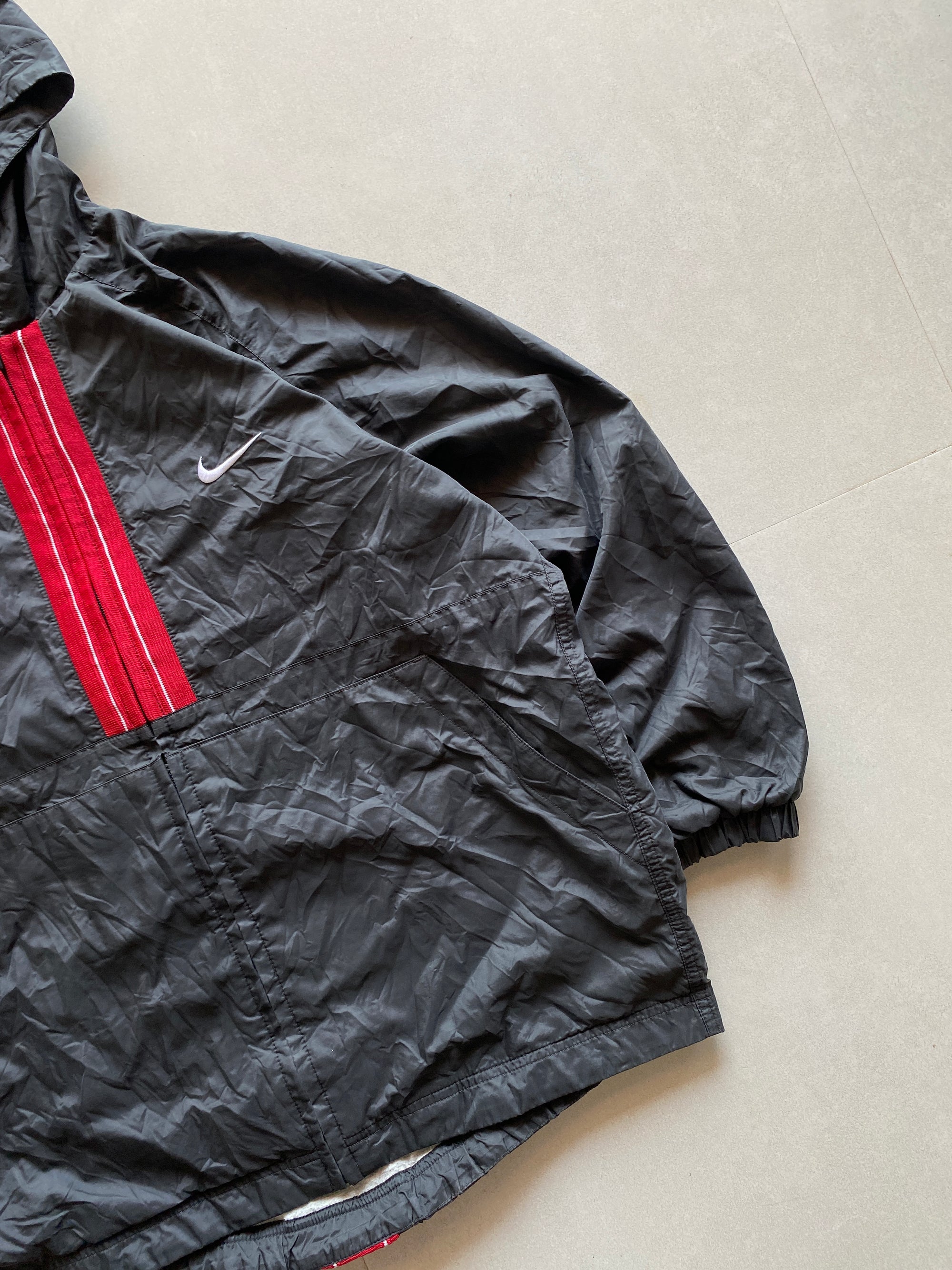 90s NIKE HOODED JACKET - L