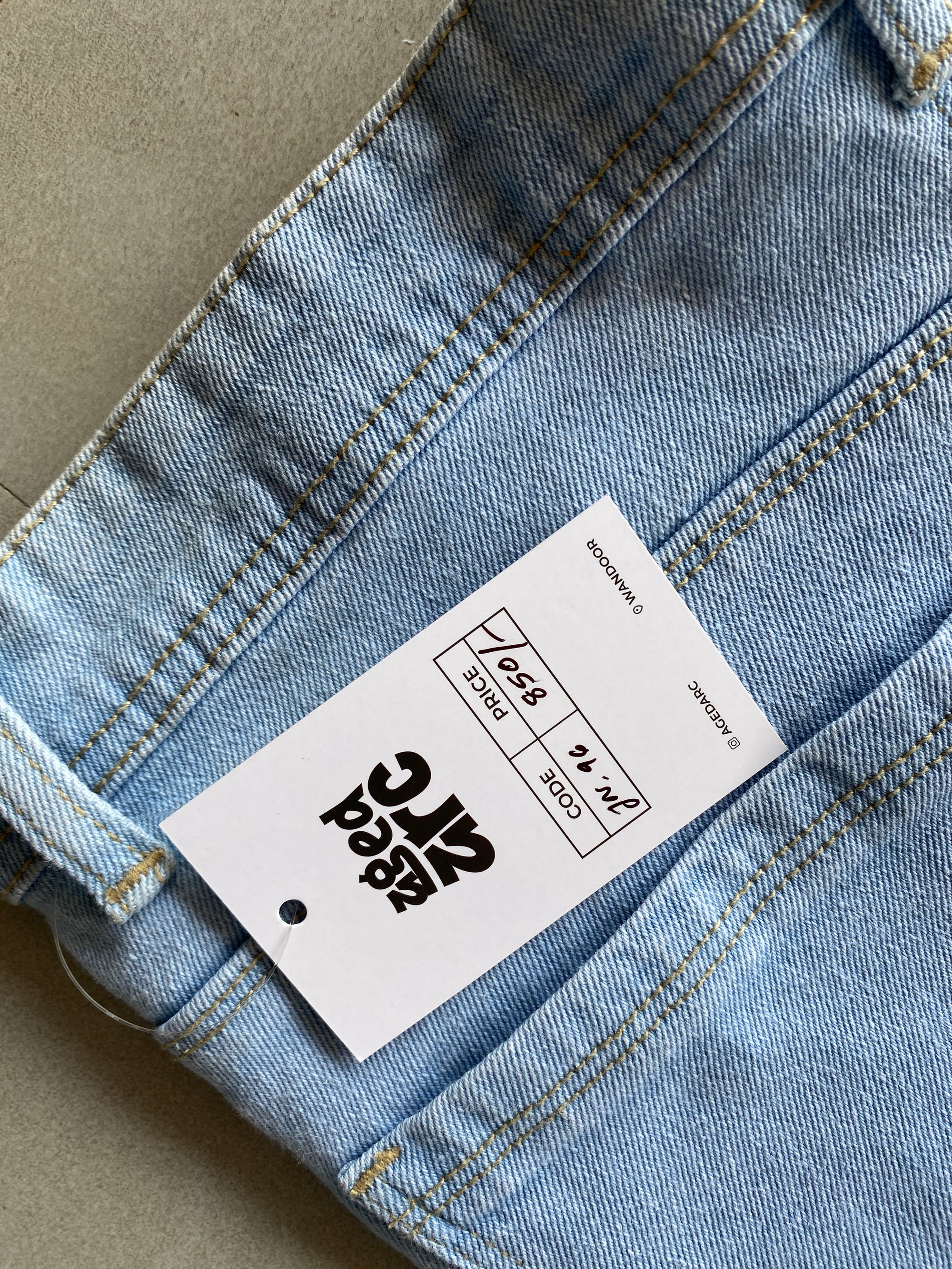BAGGY DENIM - S