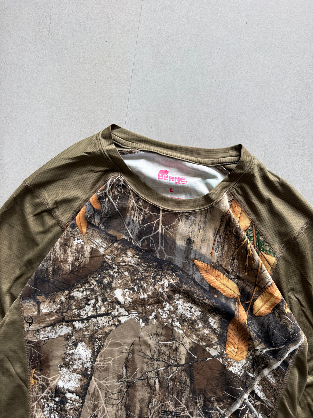 REALTREE CAMO FULL SLEEVE TEE - M