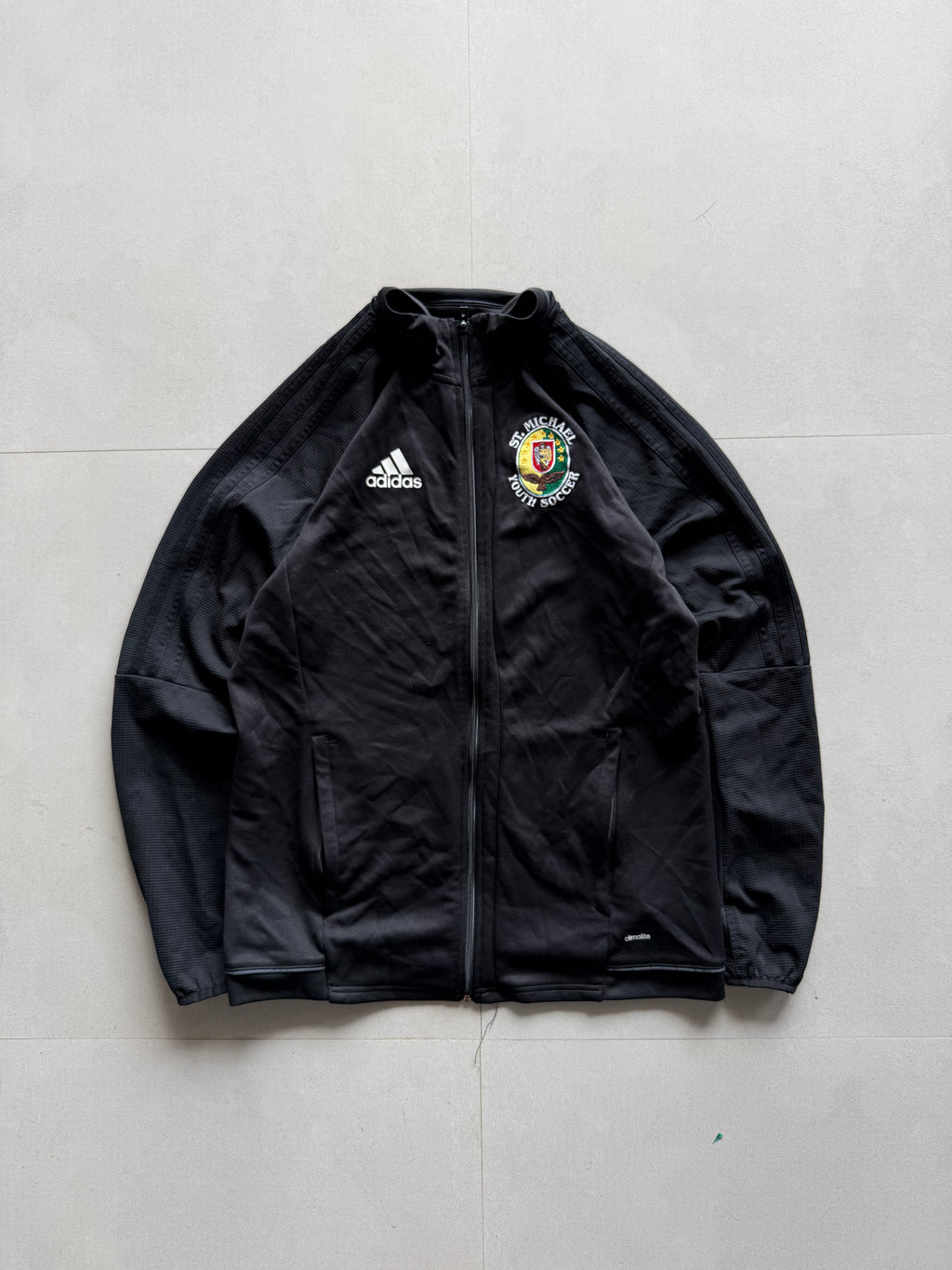 ADIDAS STRIPED JACKET - M