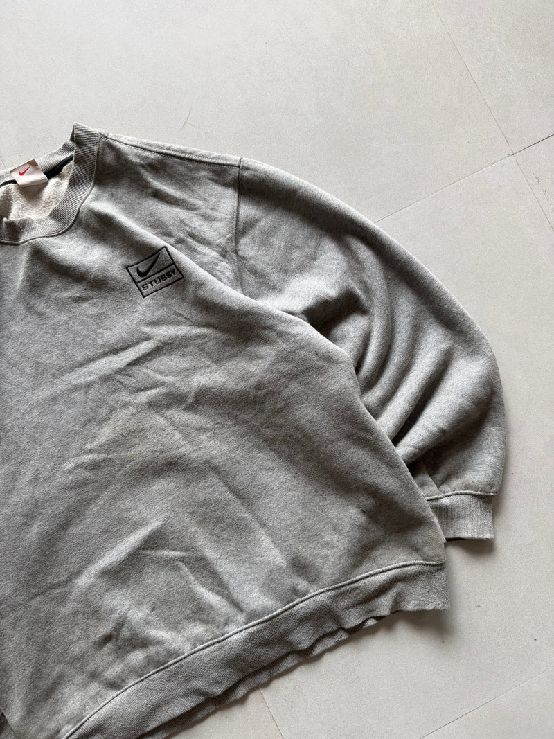 NIKE X STUSSY SWEATSHIRT - L