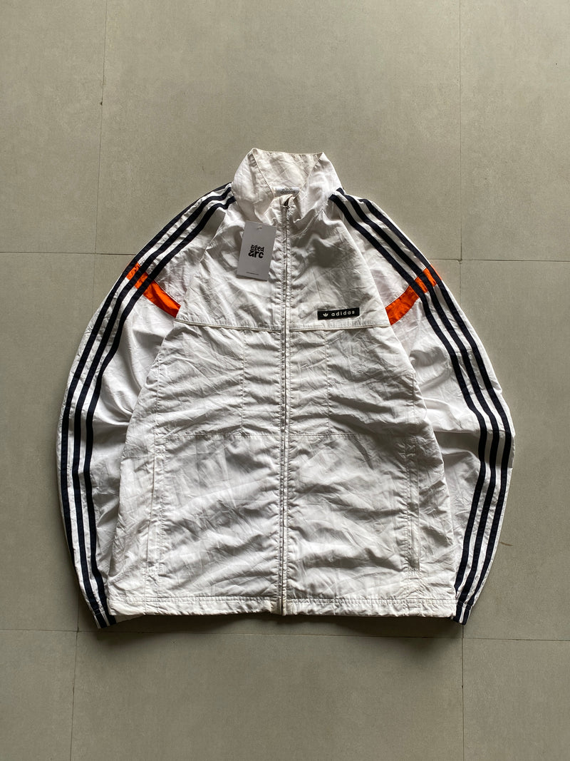 VINTAGE ADIDAS STRIPED JACKET - M