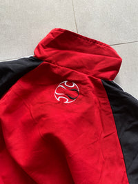 VINTAGE ADIDAS STRIPED JACKET - M