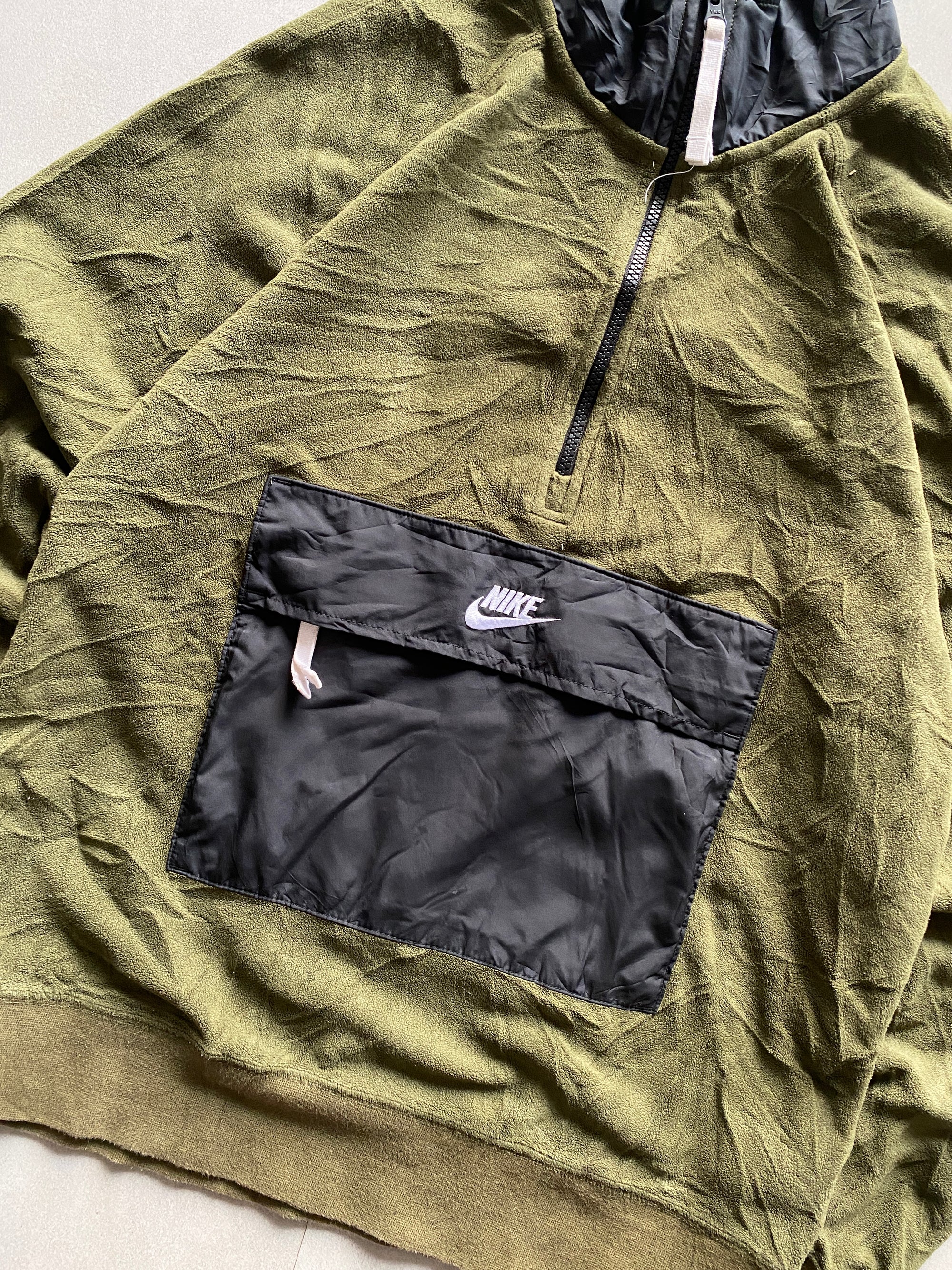 NIKE QUARTER ZIP FLEECE - M