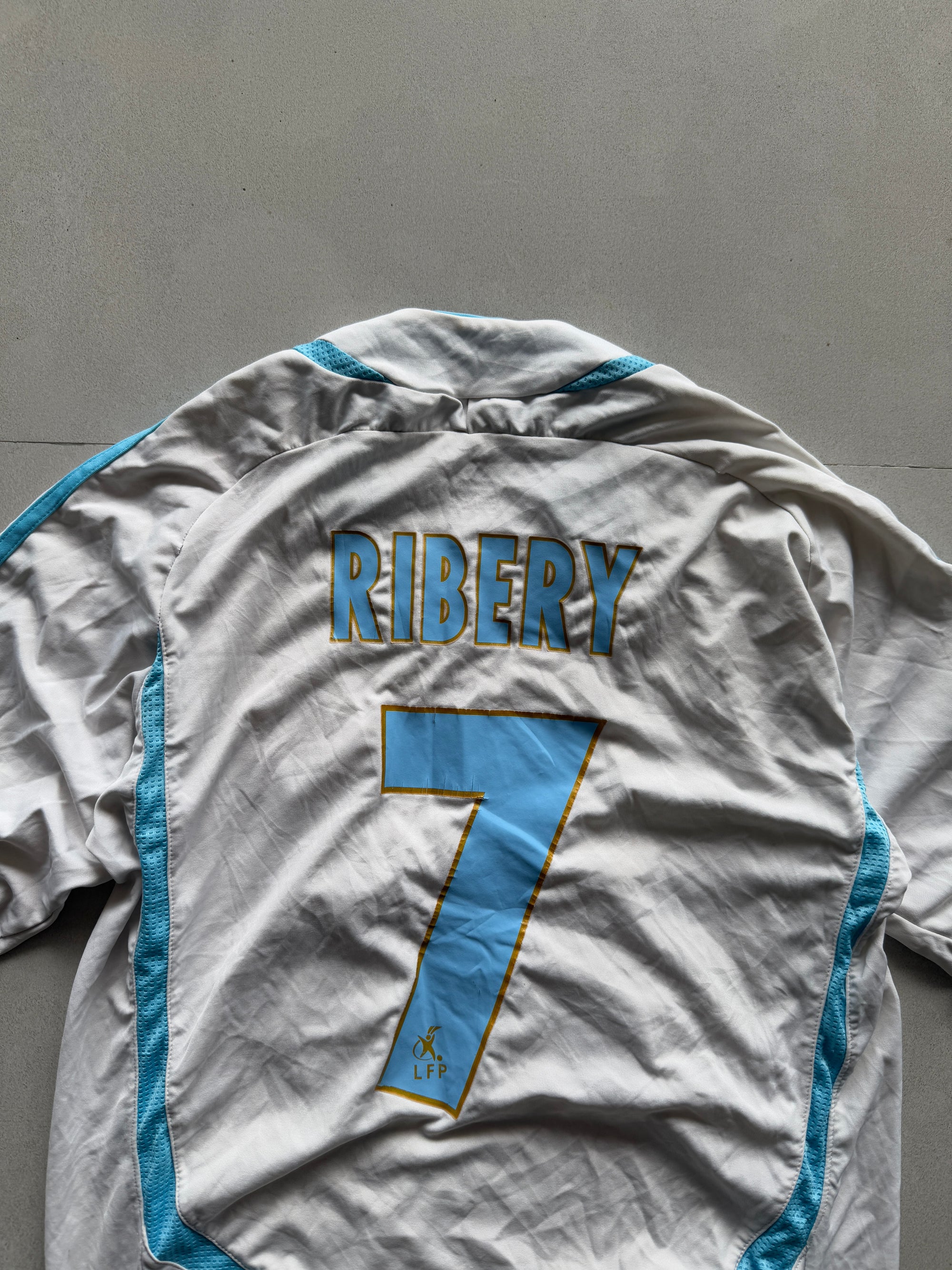 2006 OLIMPIQUE MARSELLIE RIBERY (7) JERSEY - M