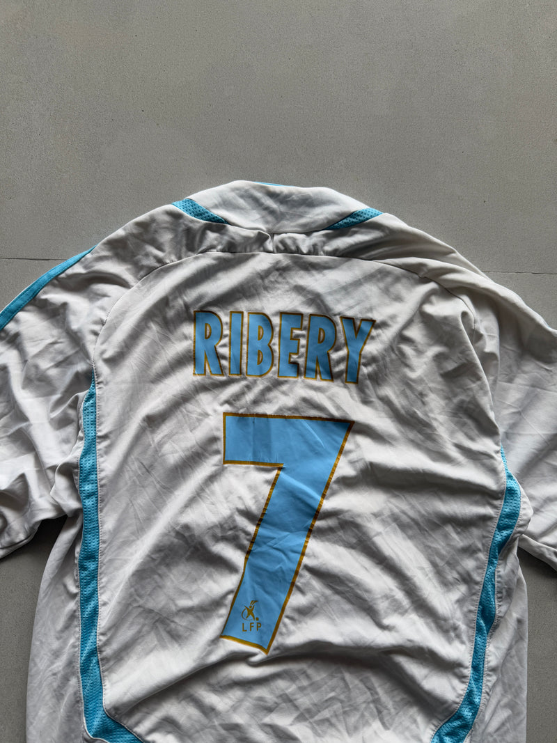 2006 OLIMPIQUE MARSELLIE RIBERY (7) JERSEY - M