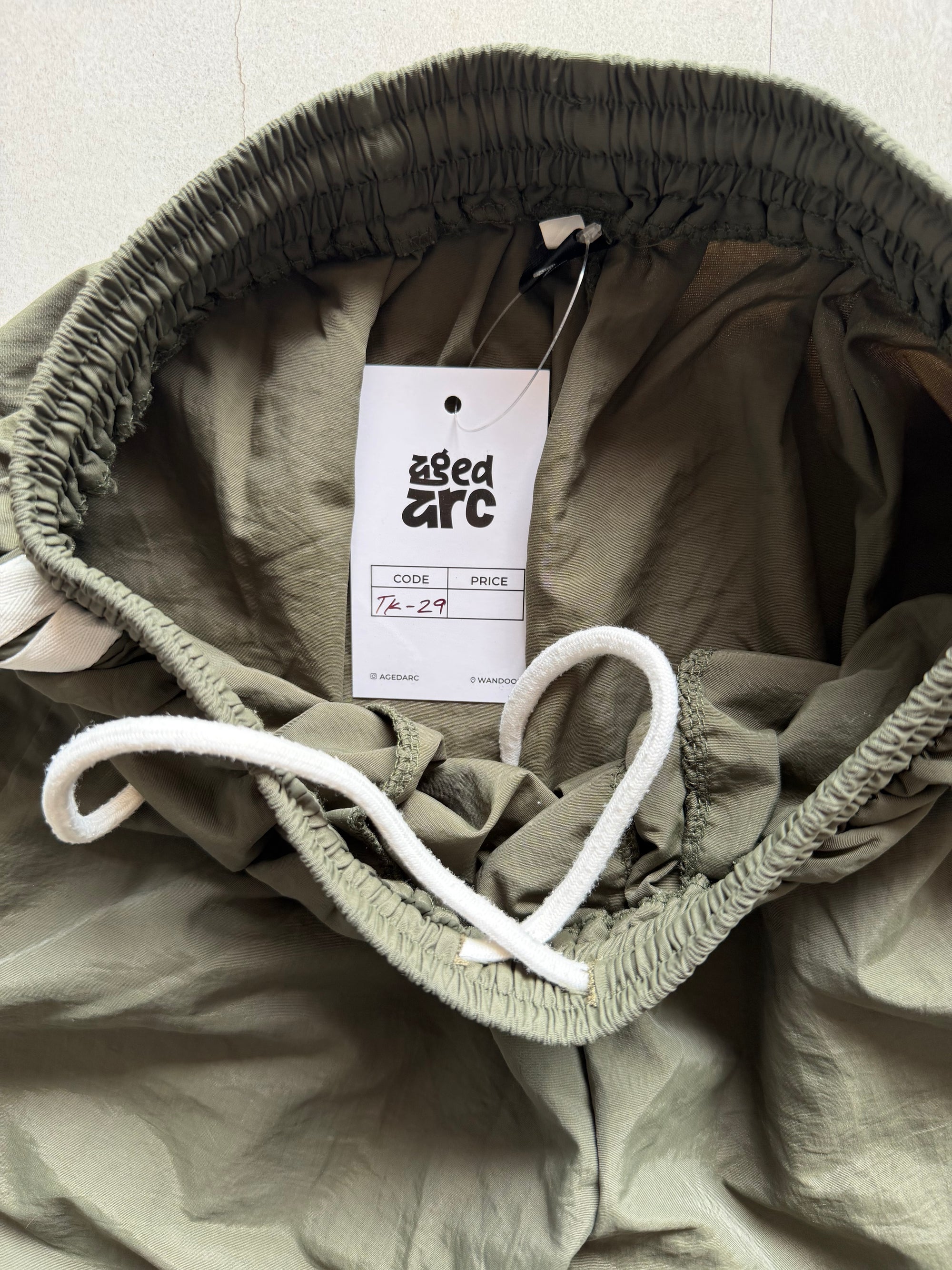 SUPER BAGGY TRACK PANT29 - S