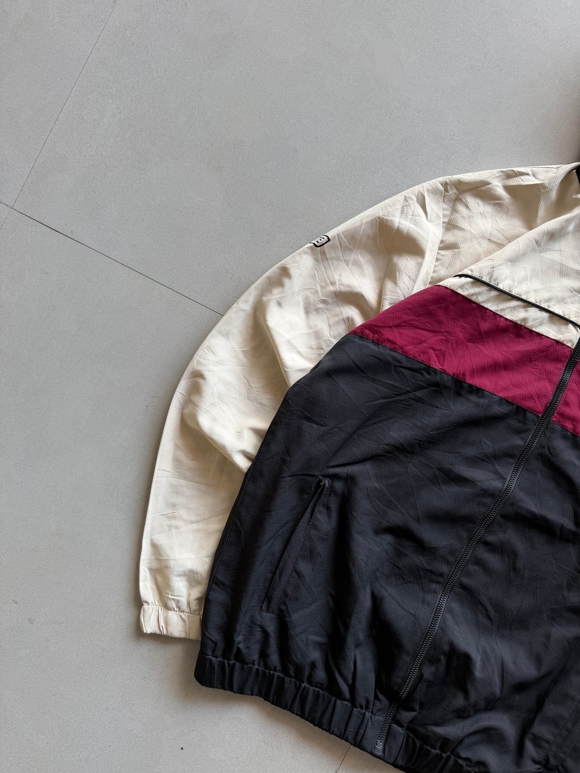 LACOSTE HOODED JACKET - M