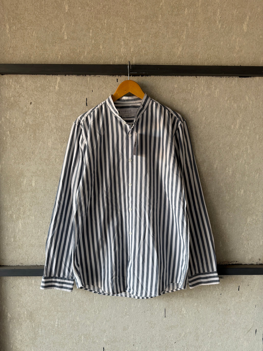 PRIMARK STRIPED SHIRT - L ST88