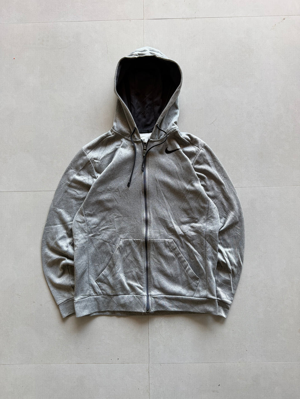 VINTAGE NIKE HOODED JACKET - M