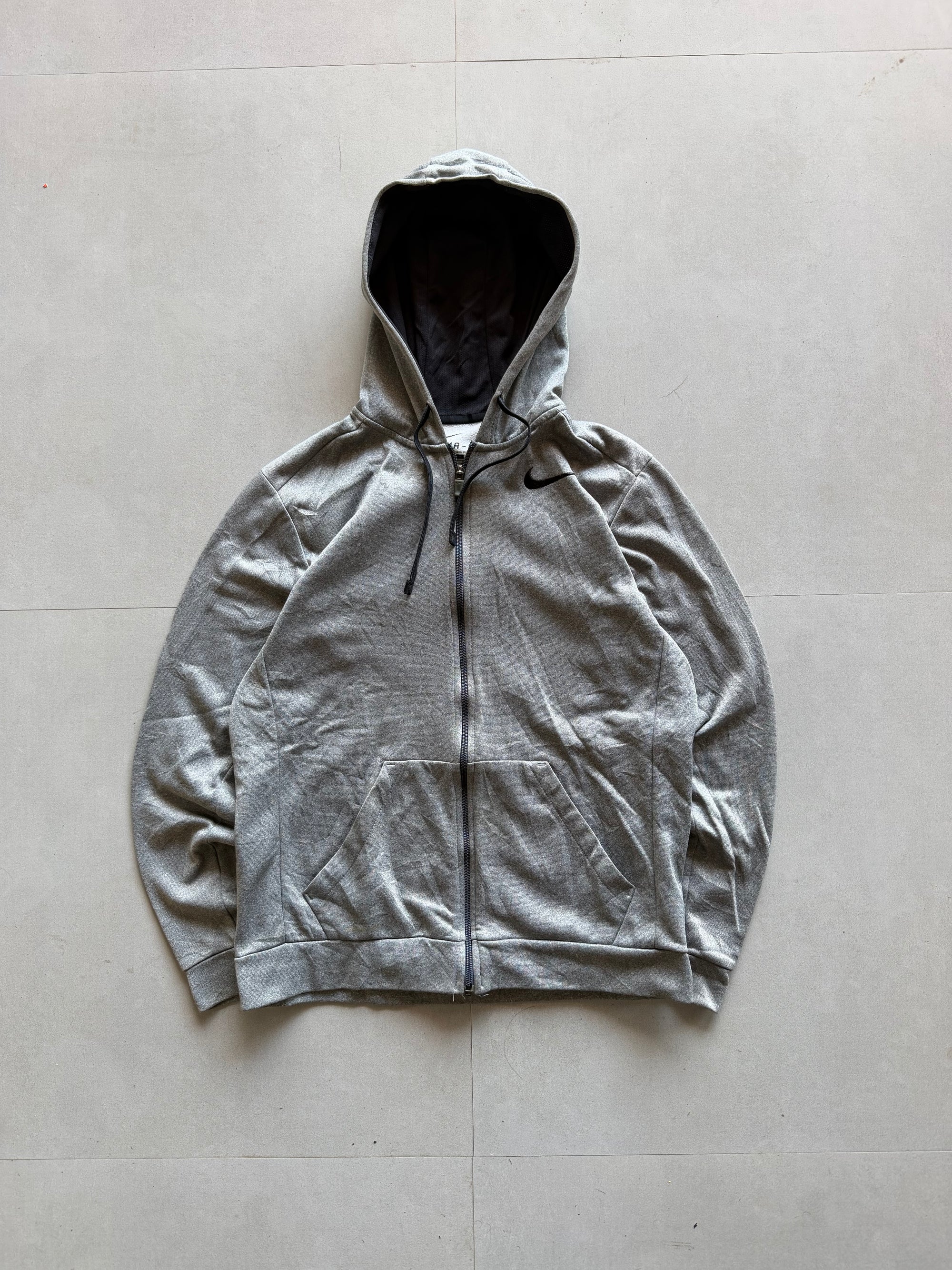 VINTAGE NIKE HOODED JACKET - M