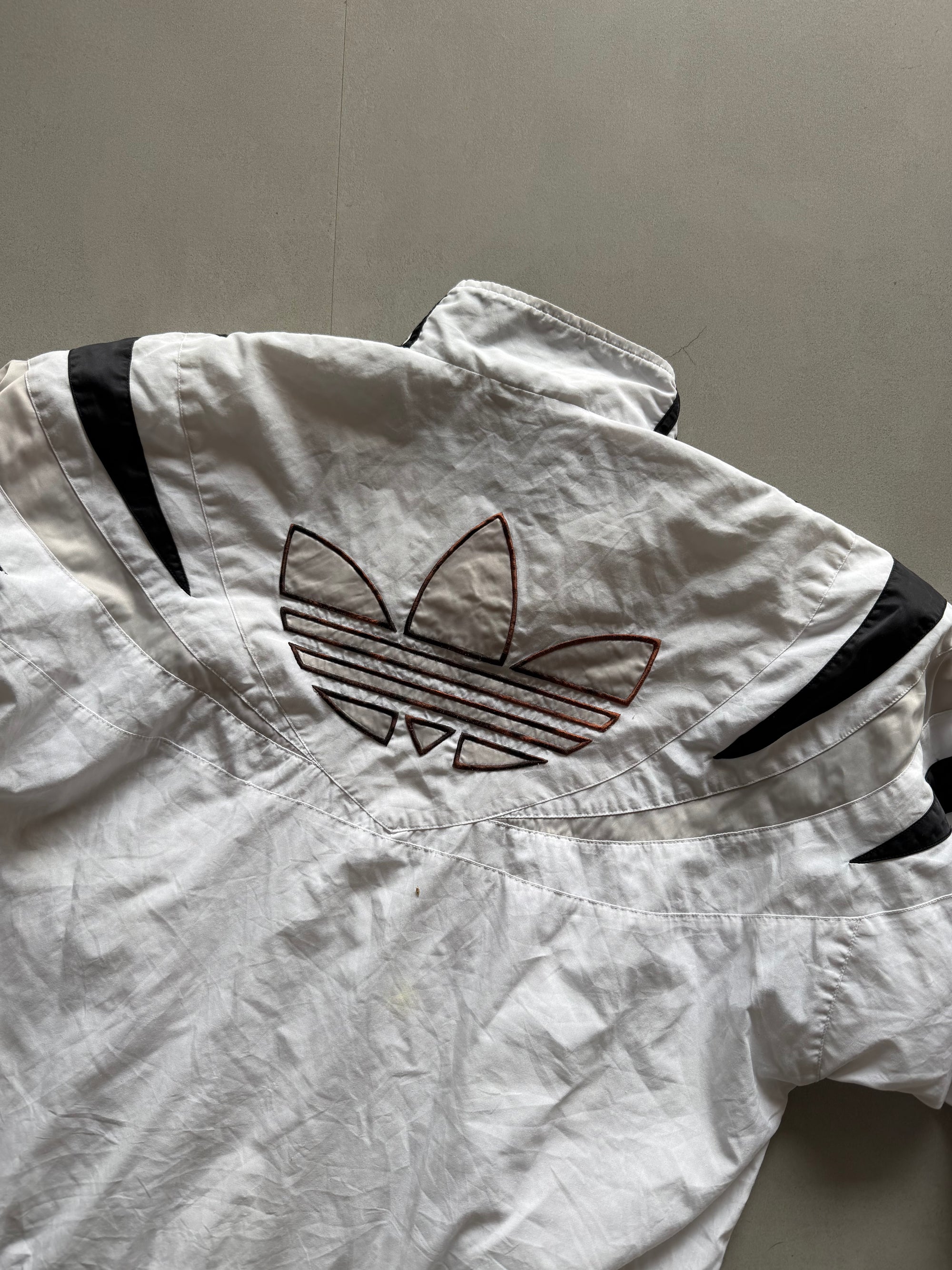 90S ADIDAS BIG LOGO JACKET - XL