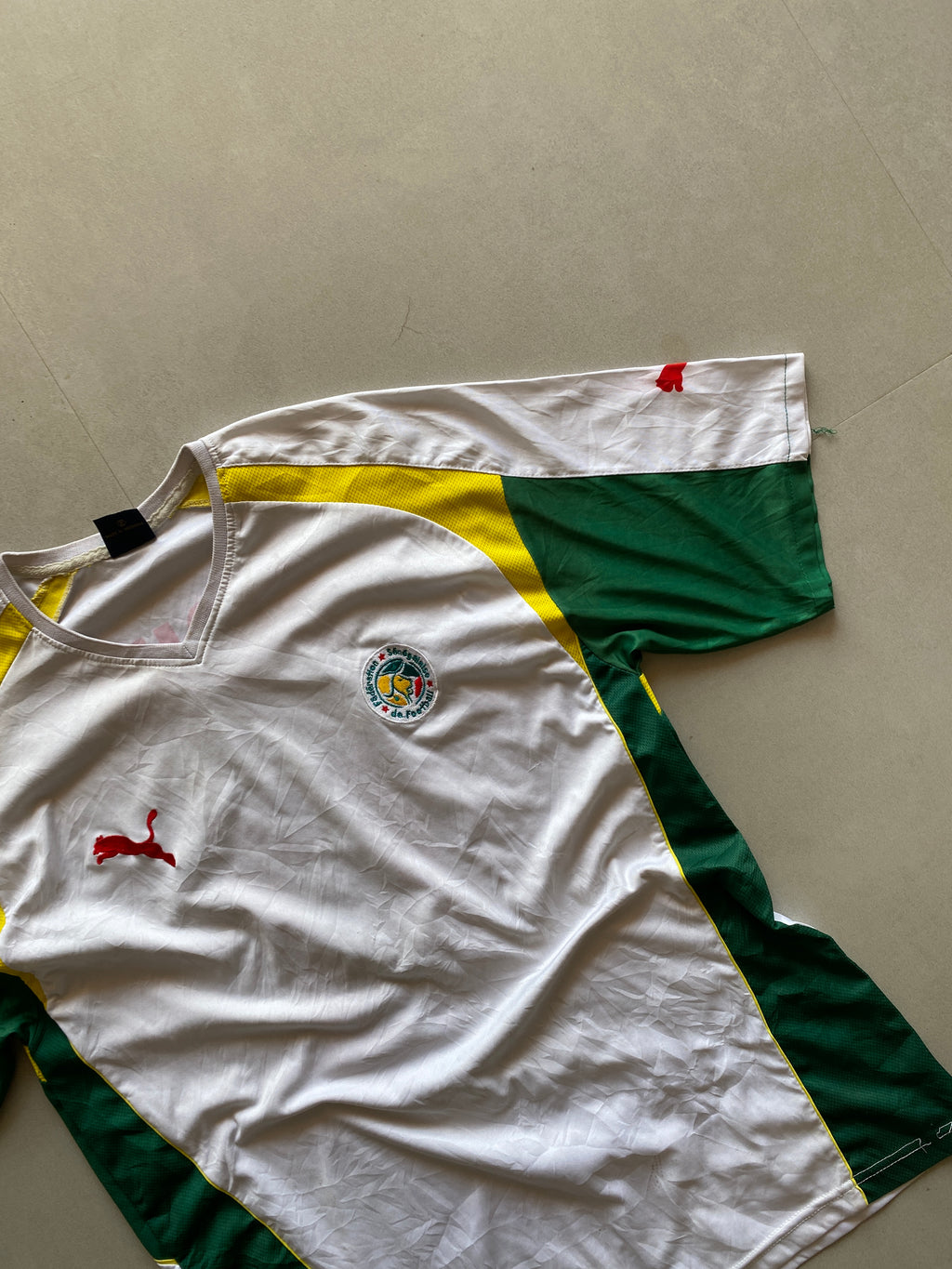 2006 PUMA SENEGAL JERSEY - M
