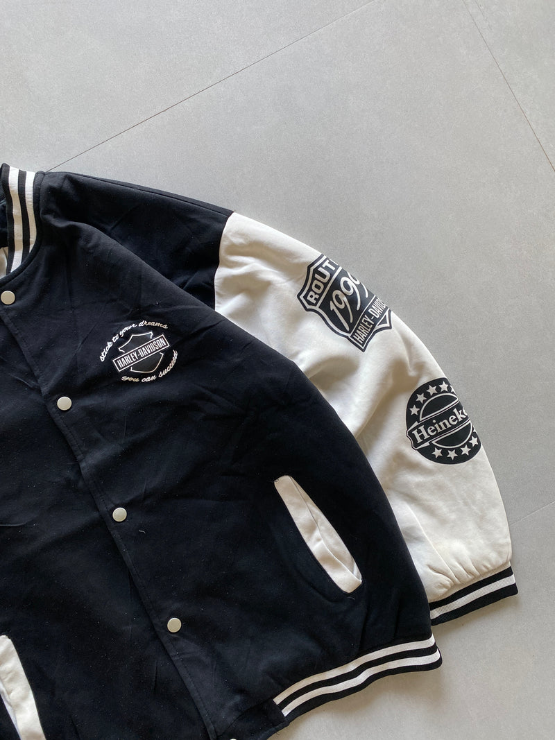HARLEY DAVIDSON VARSITY JACKET (bootleg) - XL