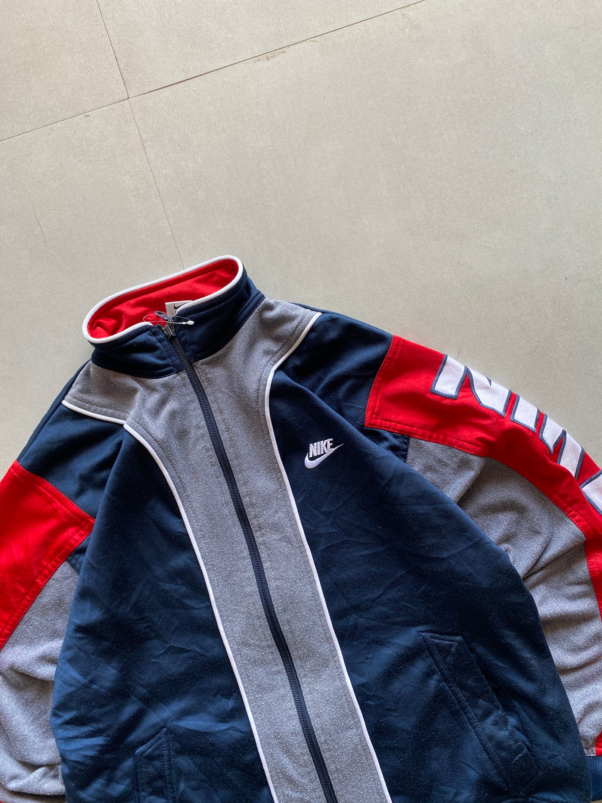 90s NIKE SPELL OUT JACKET - XL