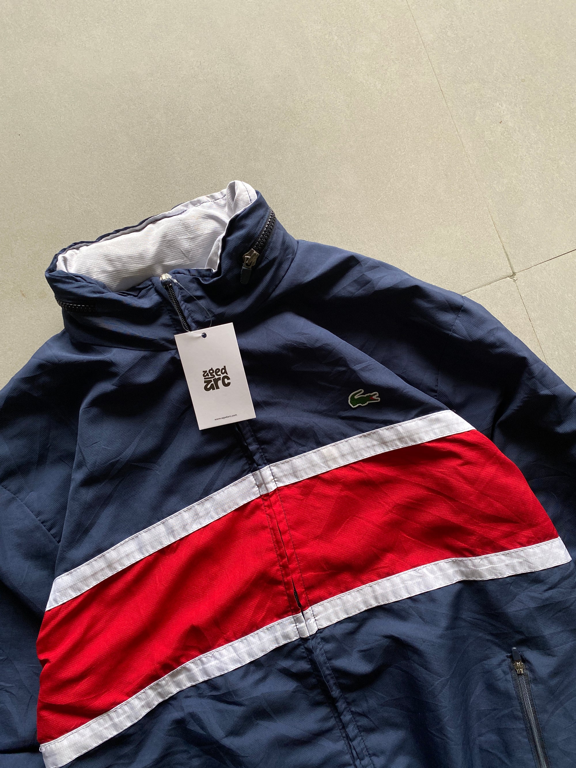 VINTAGE LACOSTE JACKET - M
