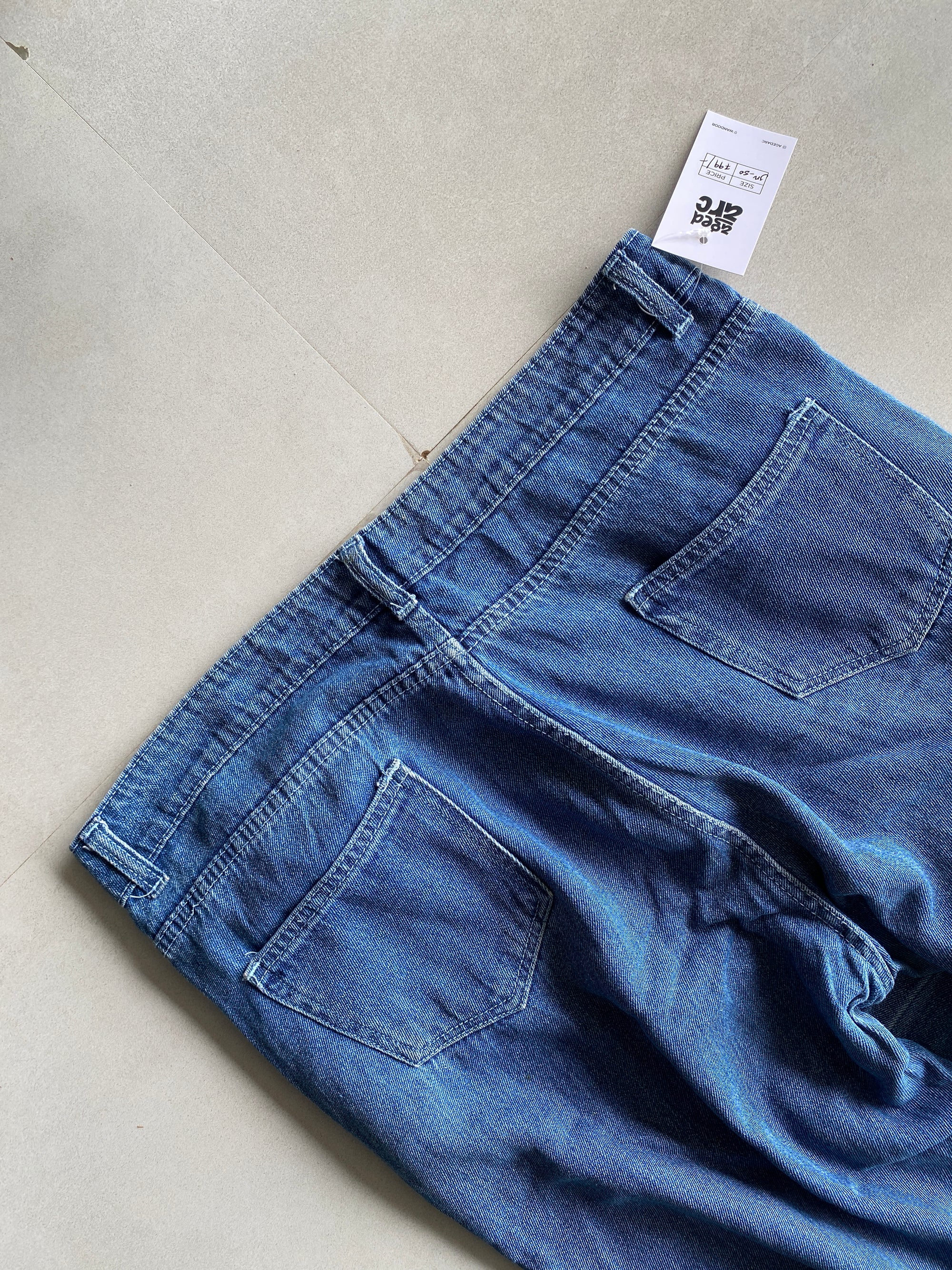 BAGGY DENIM - L