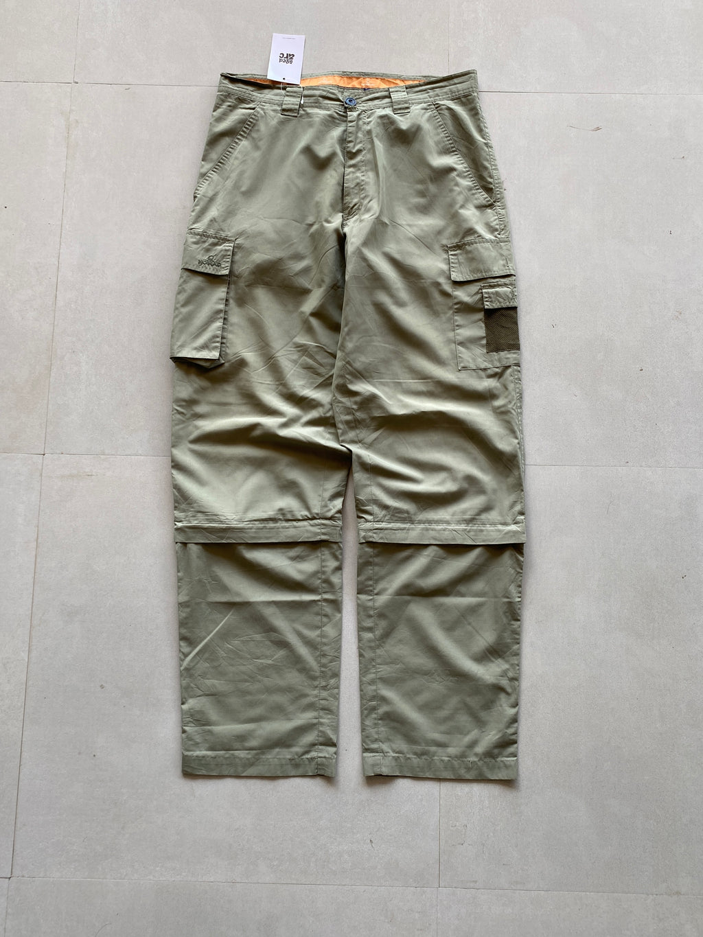 NOMAD BAGGY CONVERTIBLE CARGO PANT - M