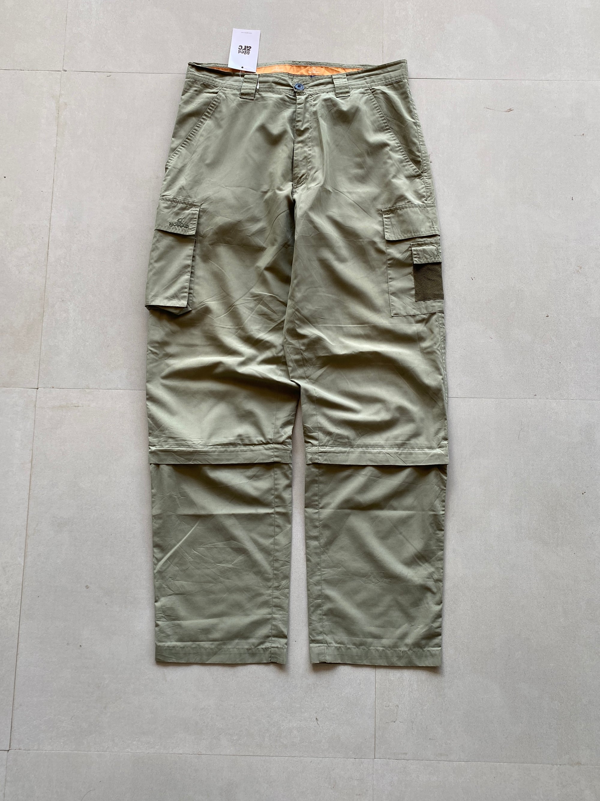 NOMAD BAGGY CONVERTIBLE CARGO PANT - M
