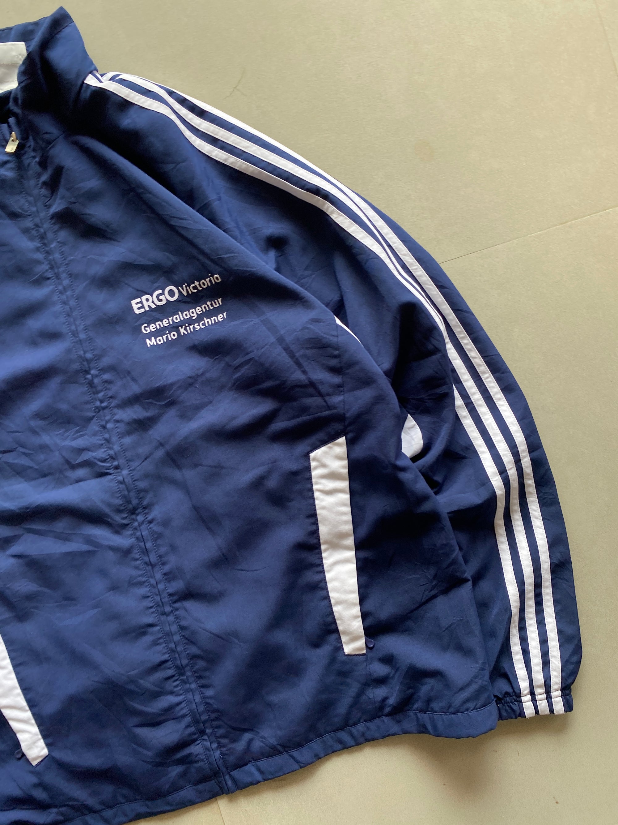 ADIDAS STRIPED JACKET - XL