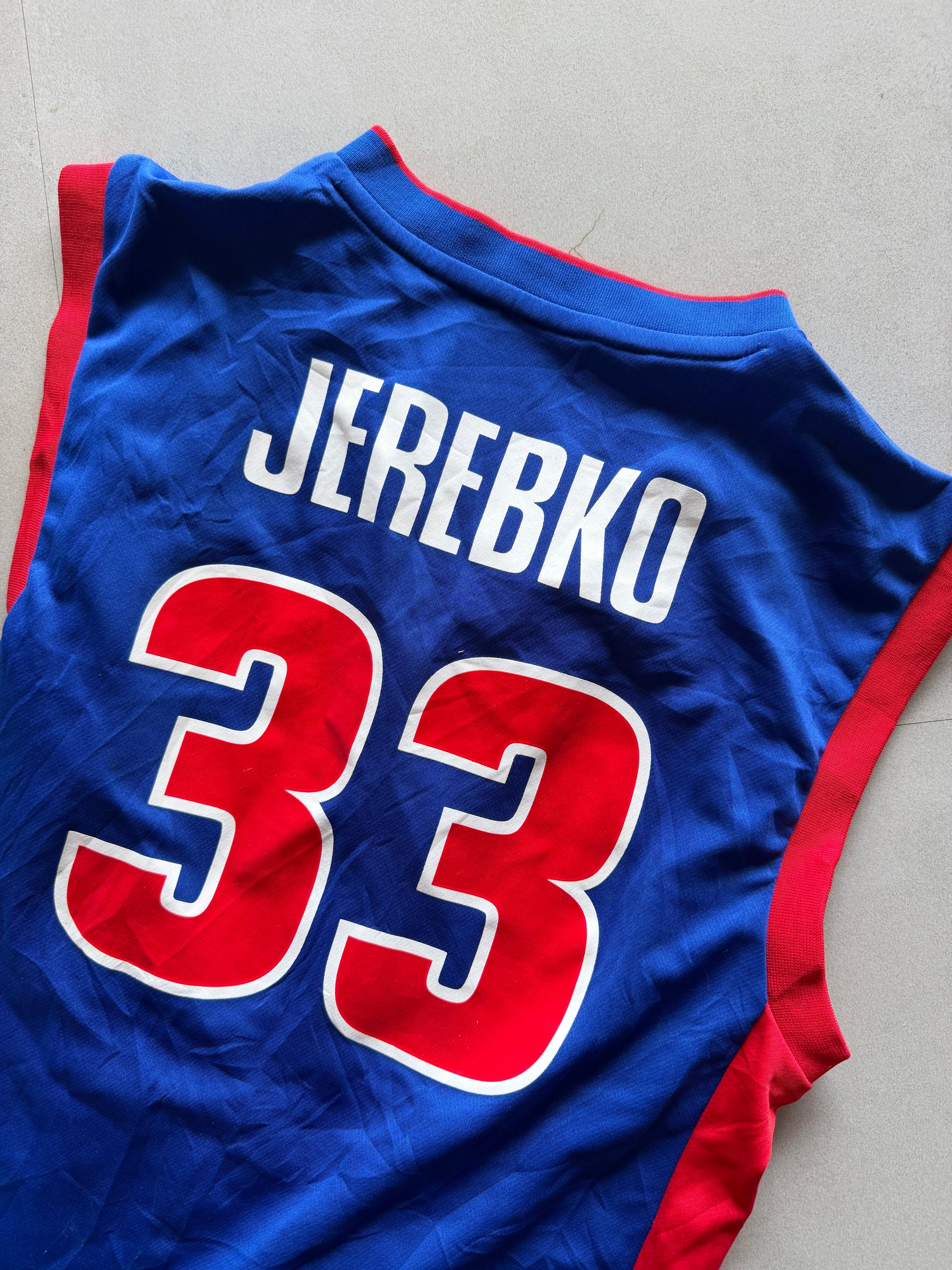 2006 ADIDAS DETROIT PISTONS NBA JERSEY -  M