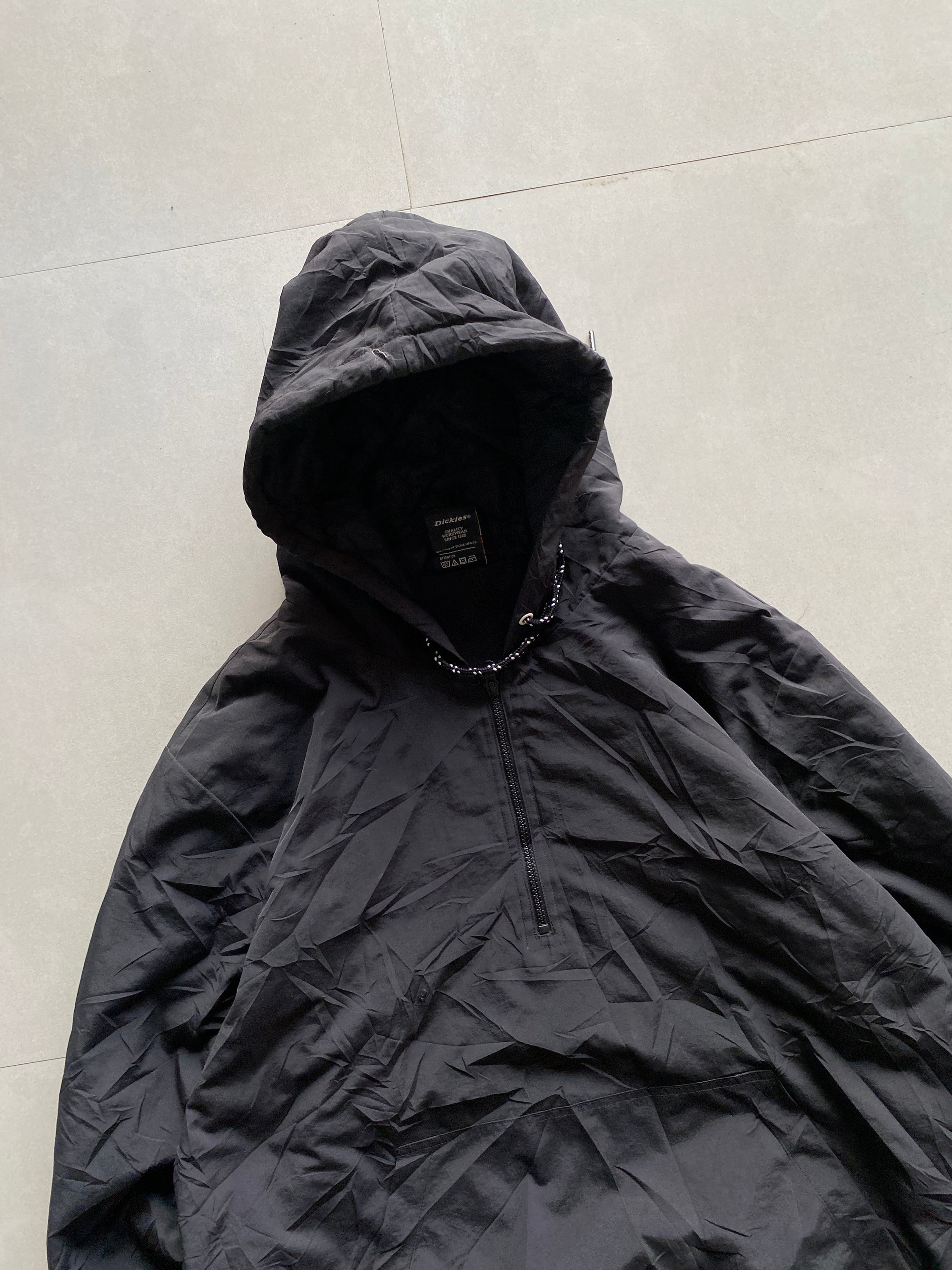 DICKIES HOODED QUARTER ZIP - XL