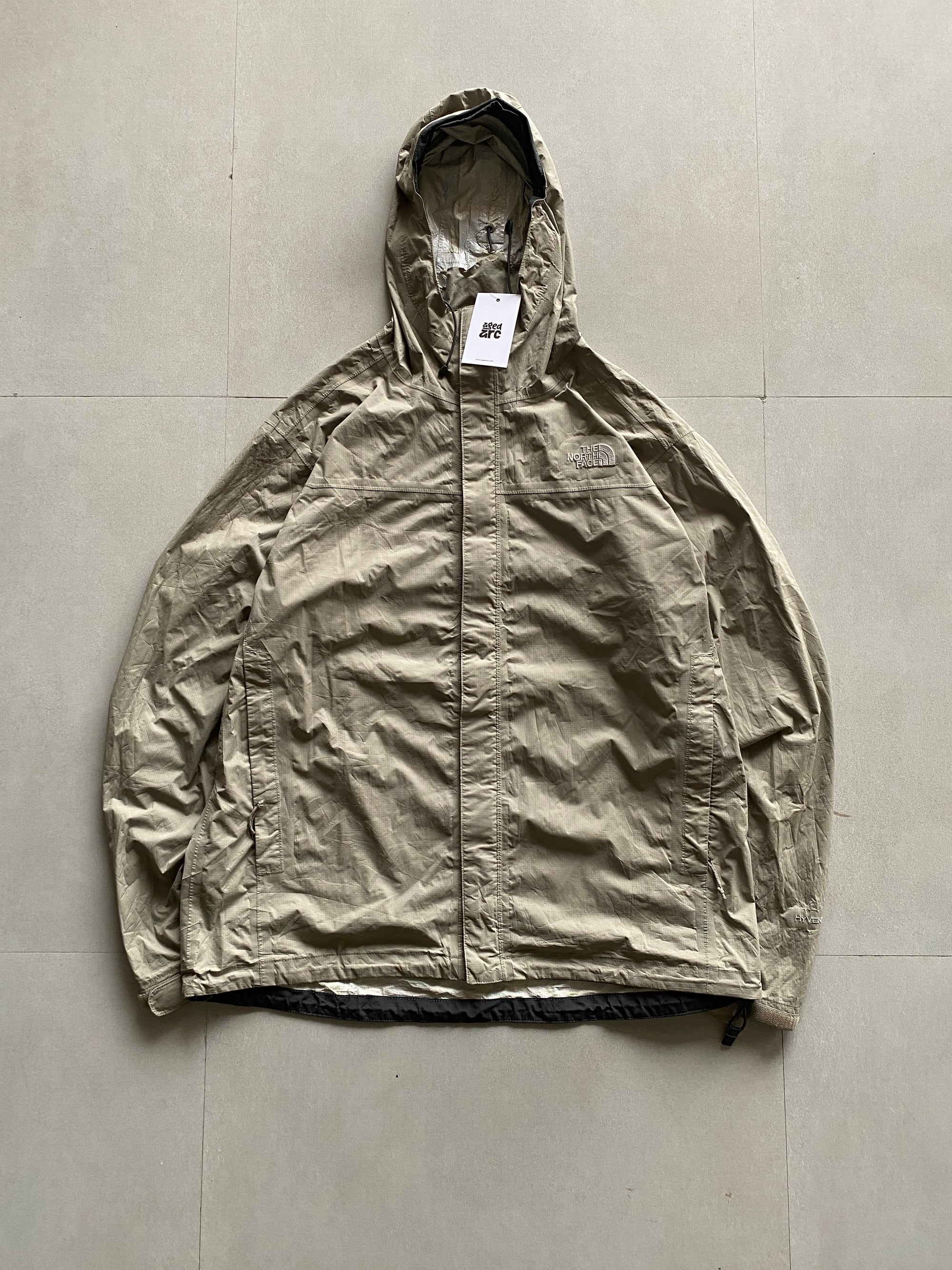 THE NORTH FACE HOODED TREKKING JACKET - L