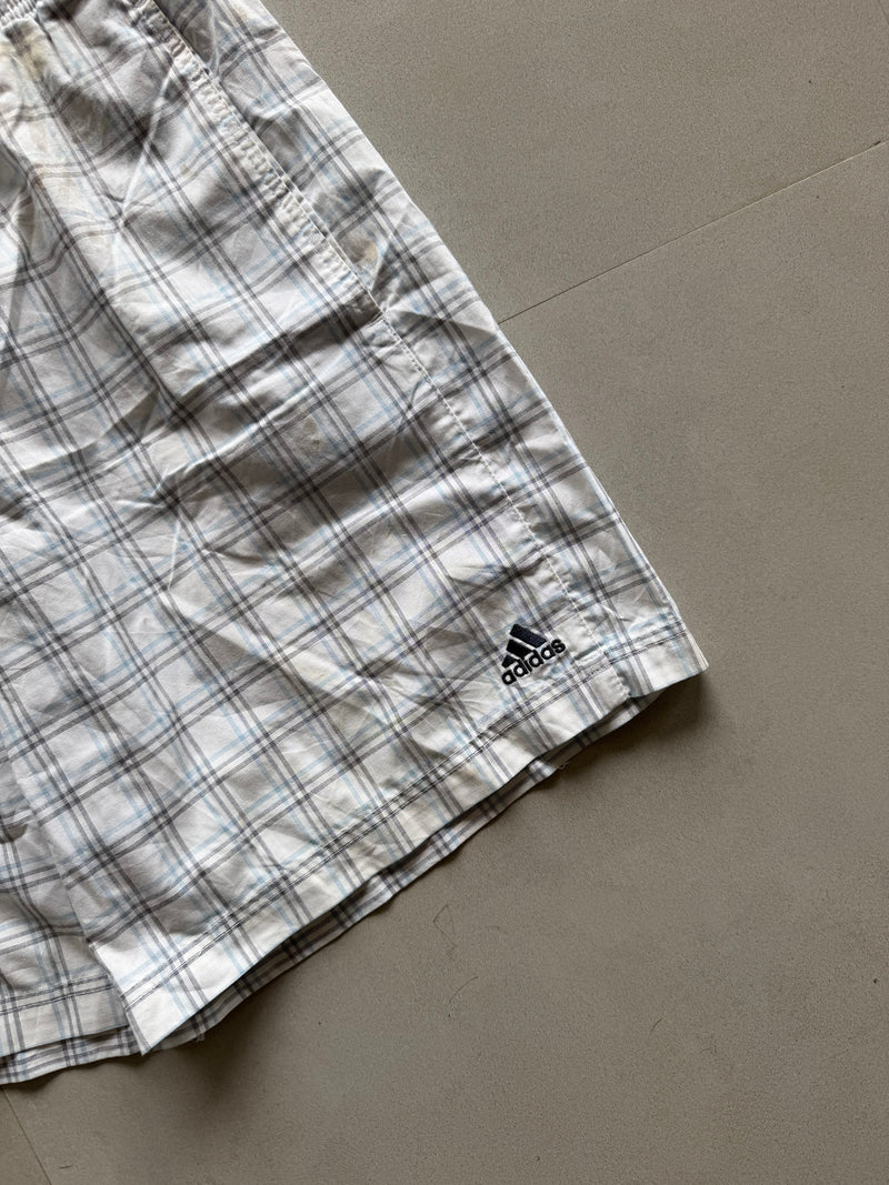 ADIDAS CHECKERD SHORTS - M