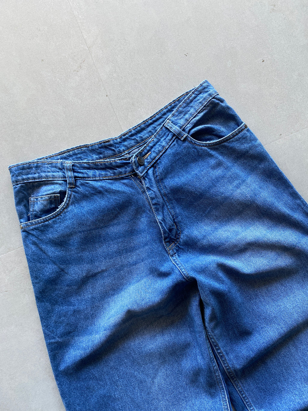 ZARA WIDE LEG DENIM -