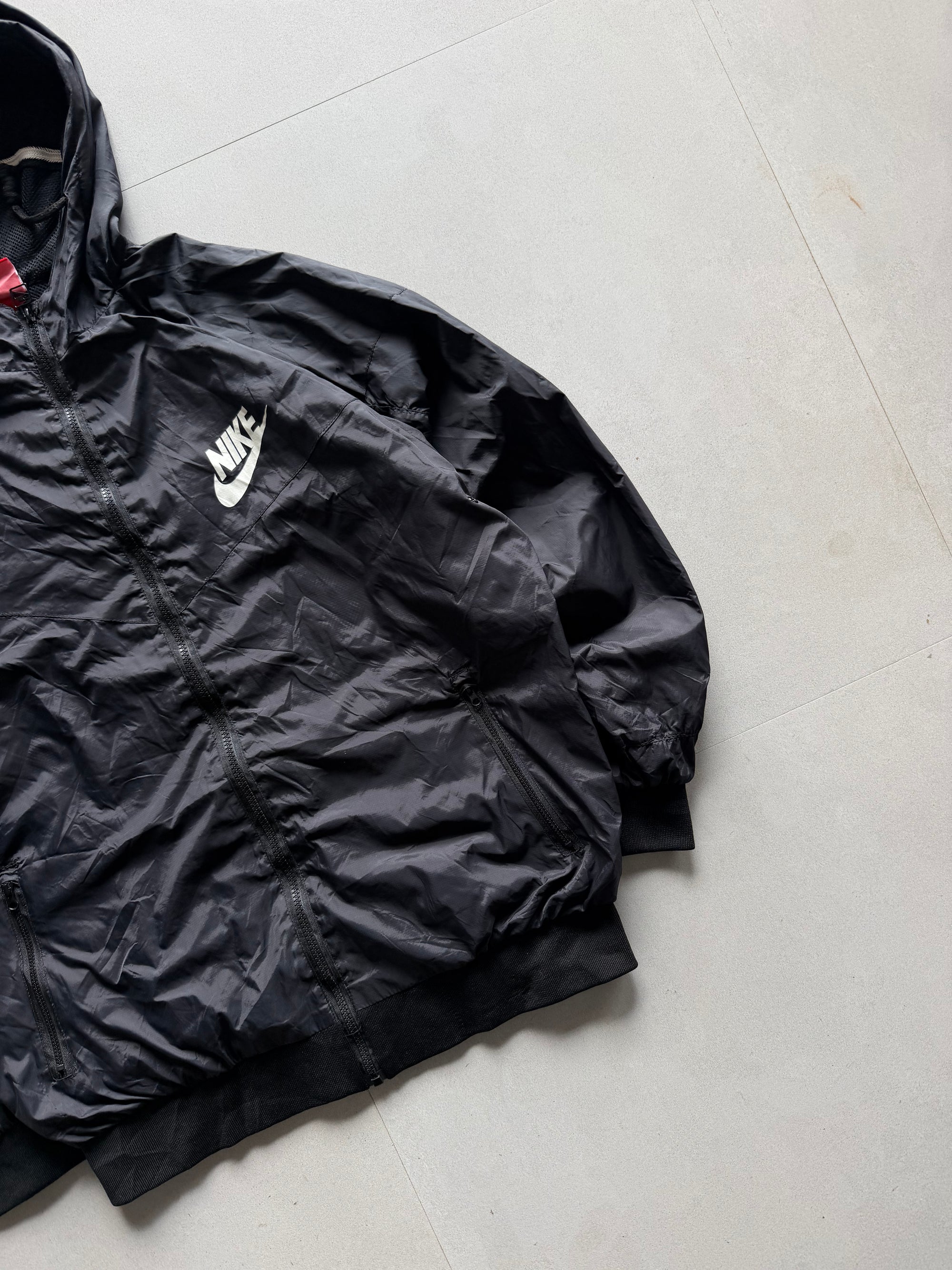 NIKE HOODED JACKET - L