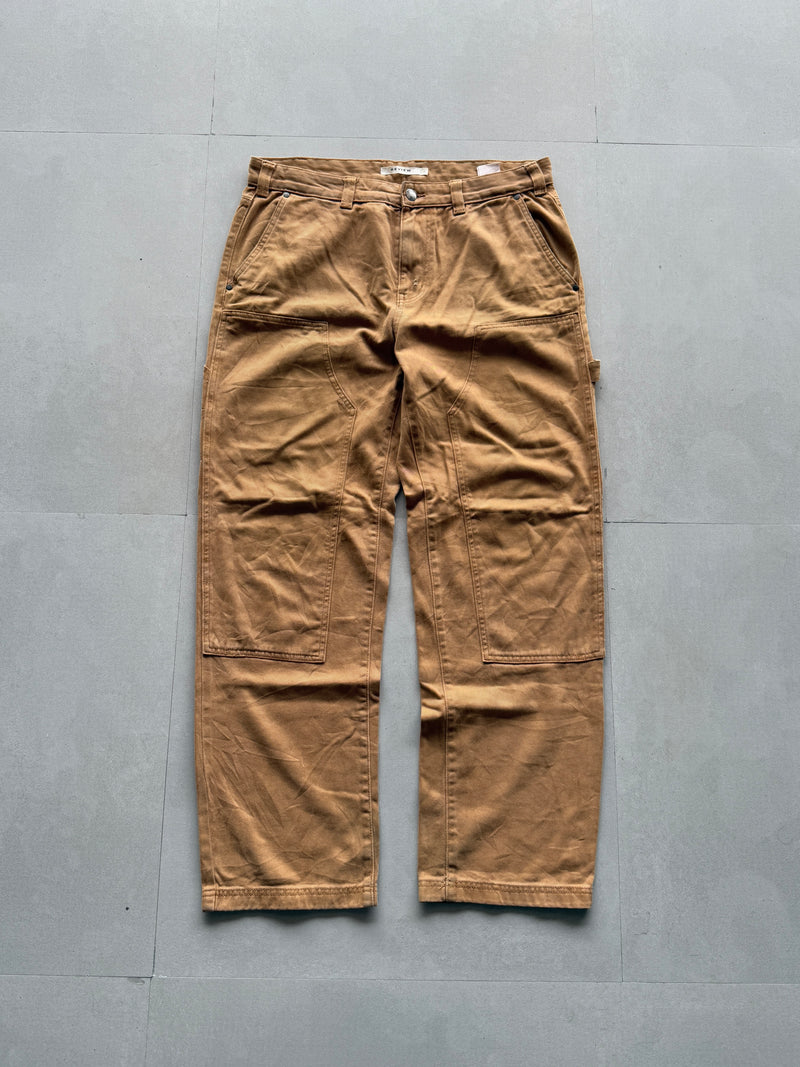 REVIEW DOUBLE KNEE WORK WEAR PANTS - L