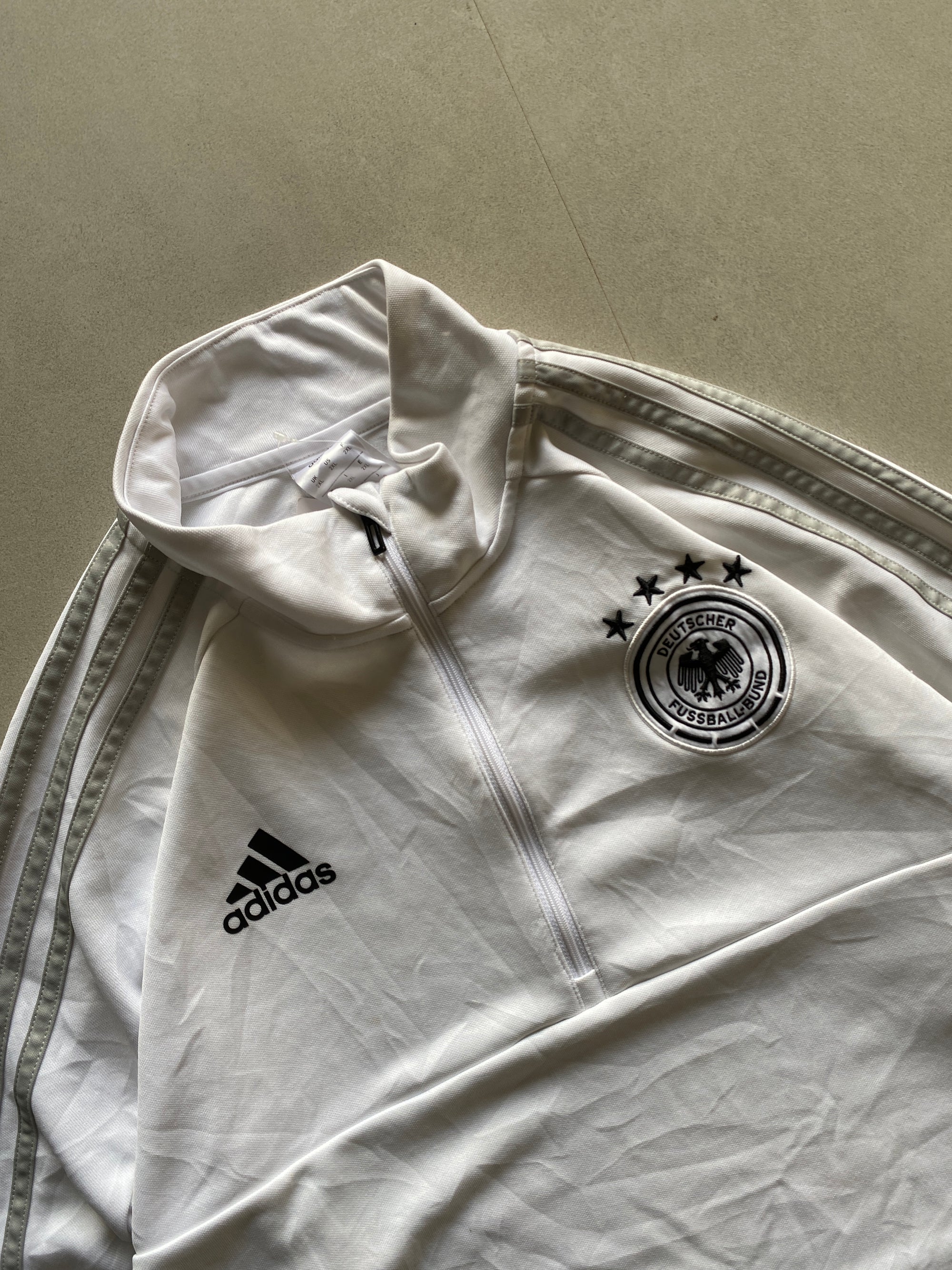 ADIDAS GERMANY QUARTER ZIP JACKET - XL