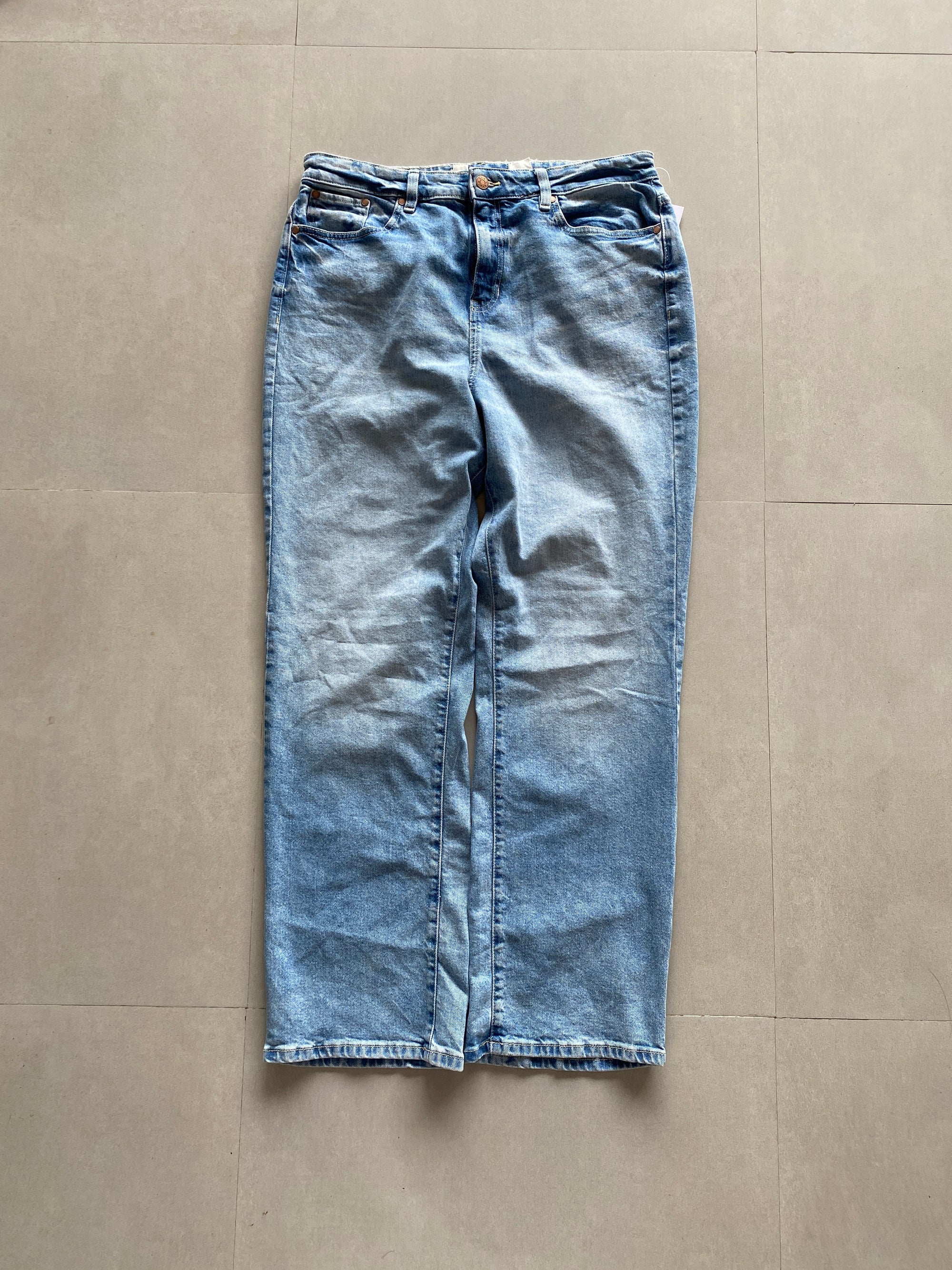 STRIGHT FIT DENIM - L