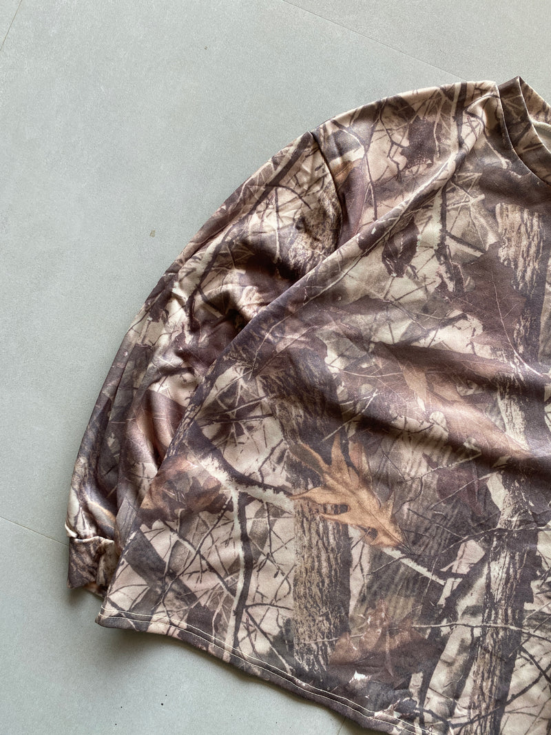 VINTAGE REALTREE CAMO SWEAT SHIRT - M