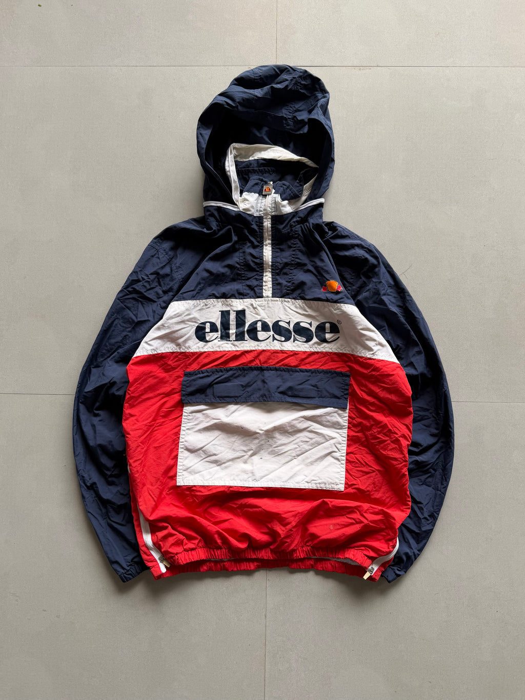 VINTAGE ELLESE HOODED JACKET - M