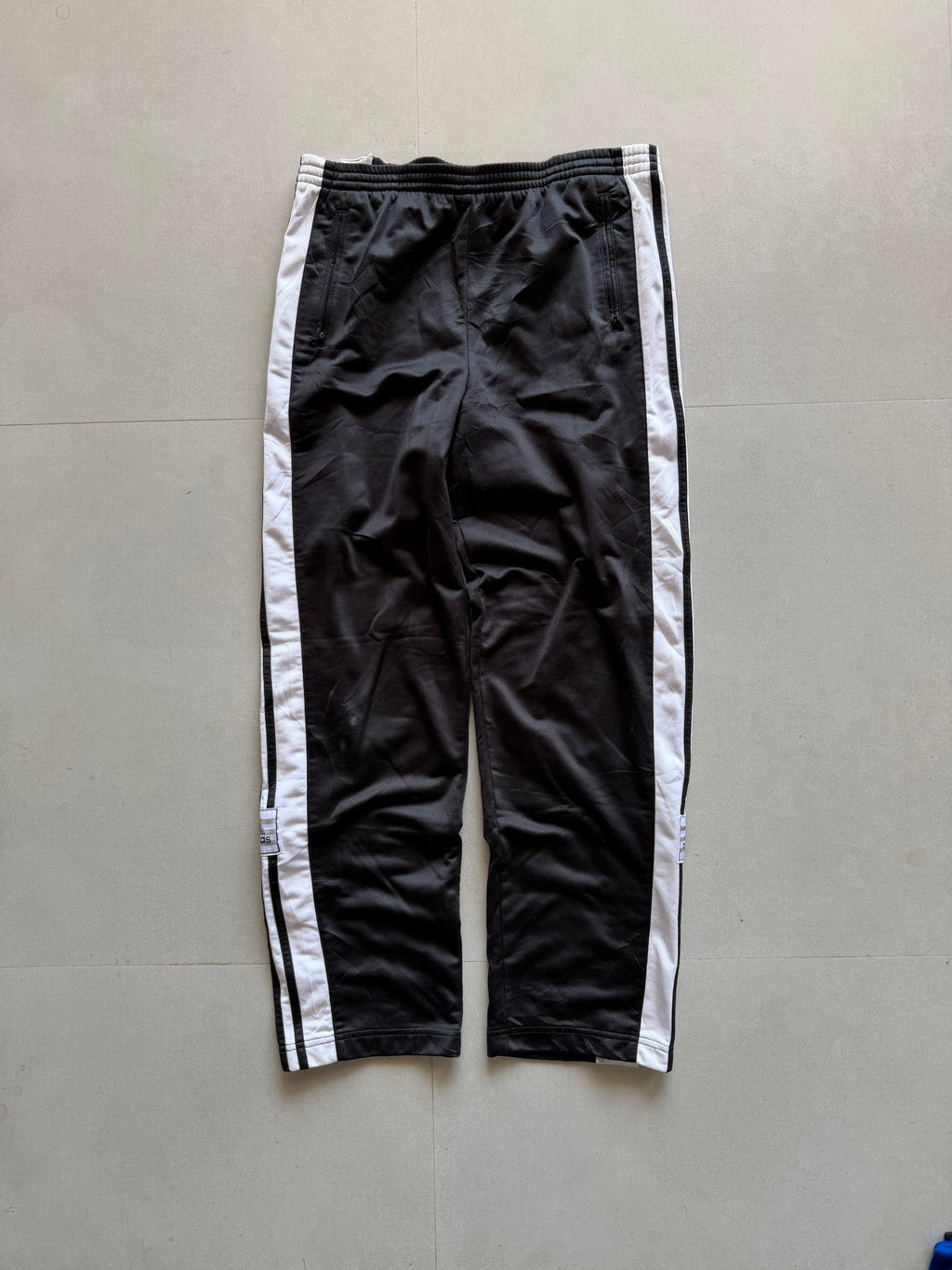 90S ADIDAS BAGGY TRACK PANT - M
