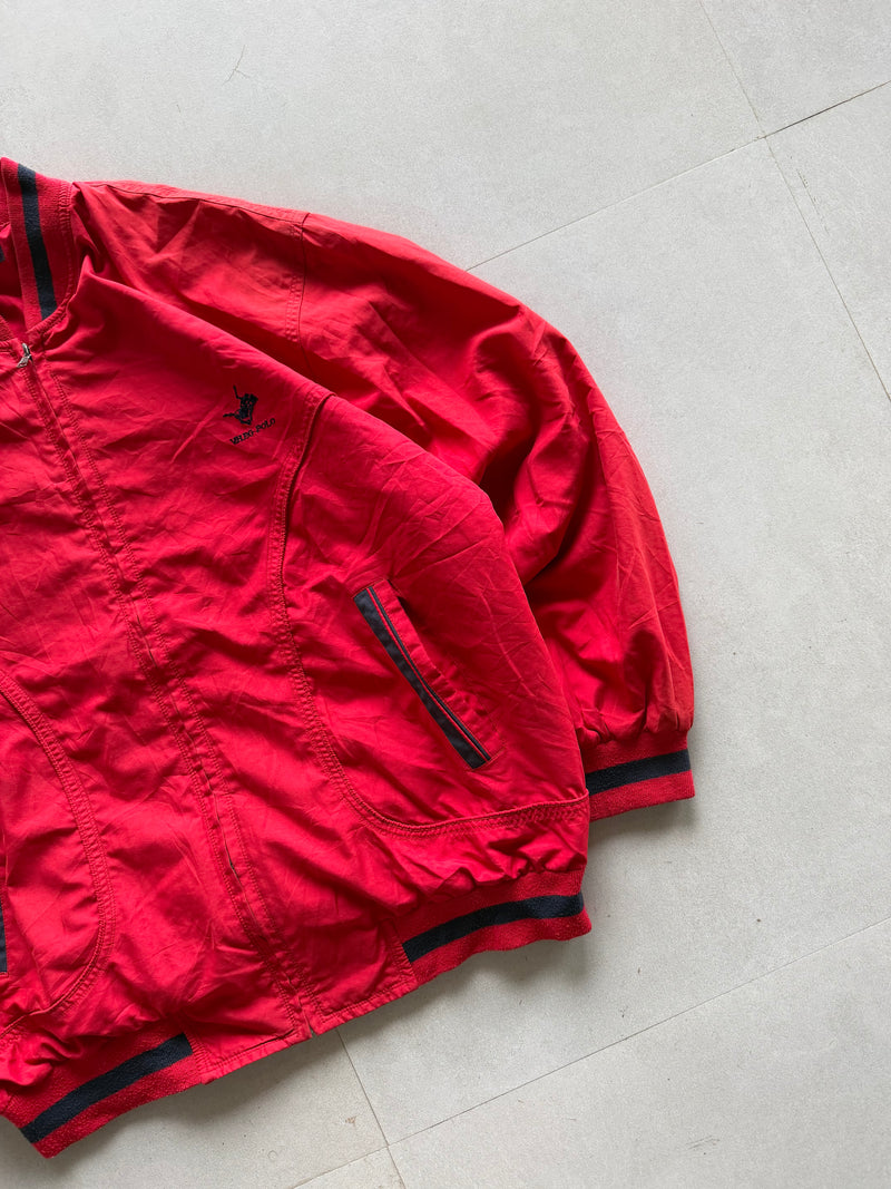 VINTAGE STYLE BOMBER JACKET - L