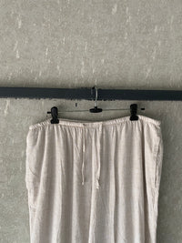BAGGY LINEN PANT - S