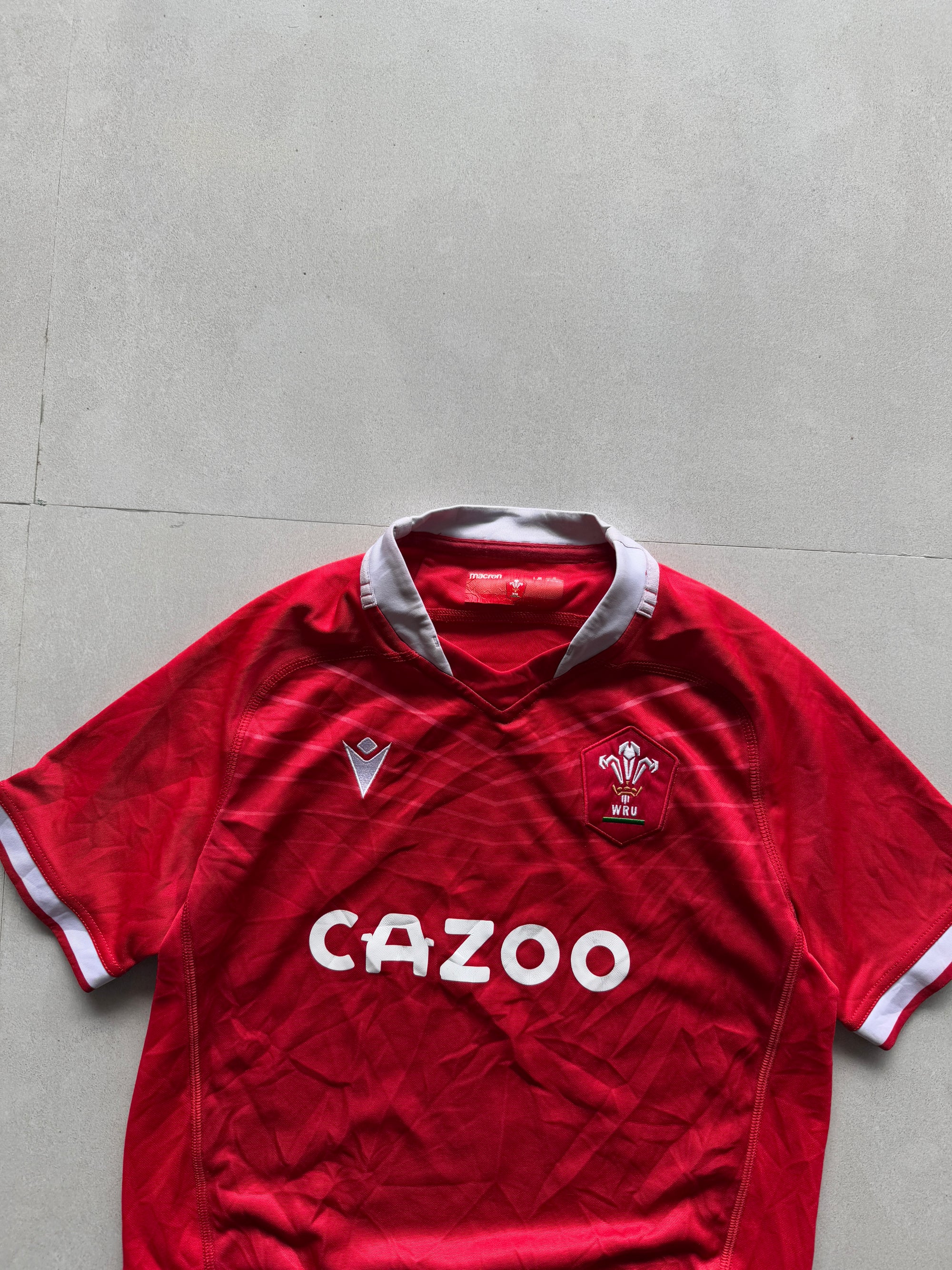2021 MACRON WALES RUGBY JERSEY - XXS