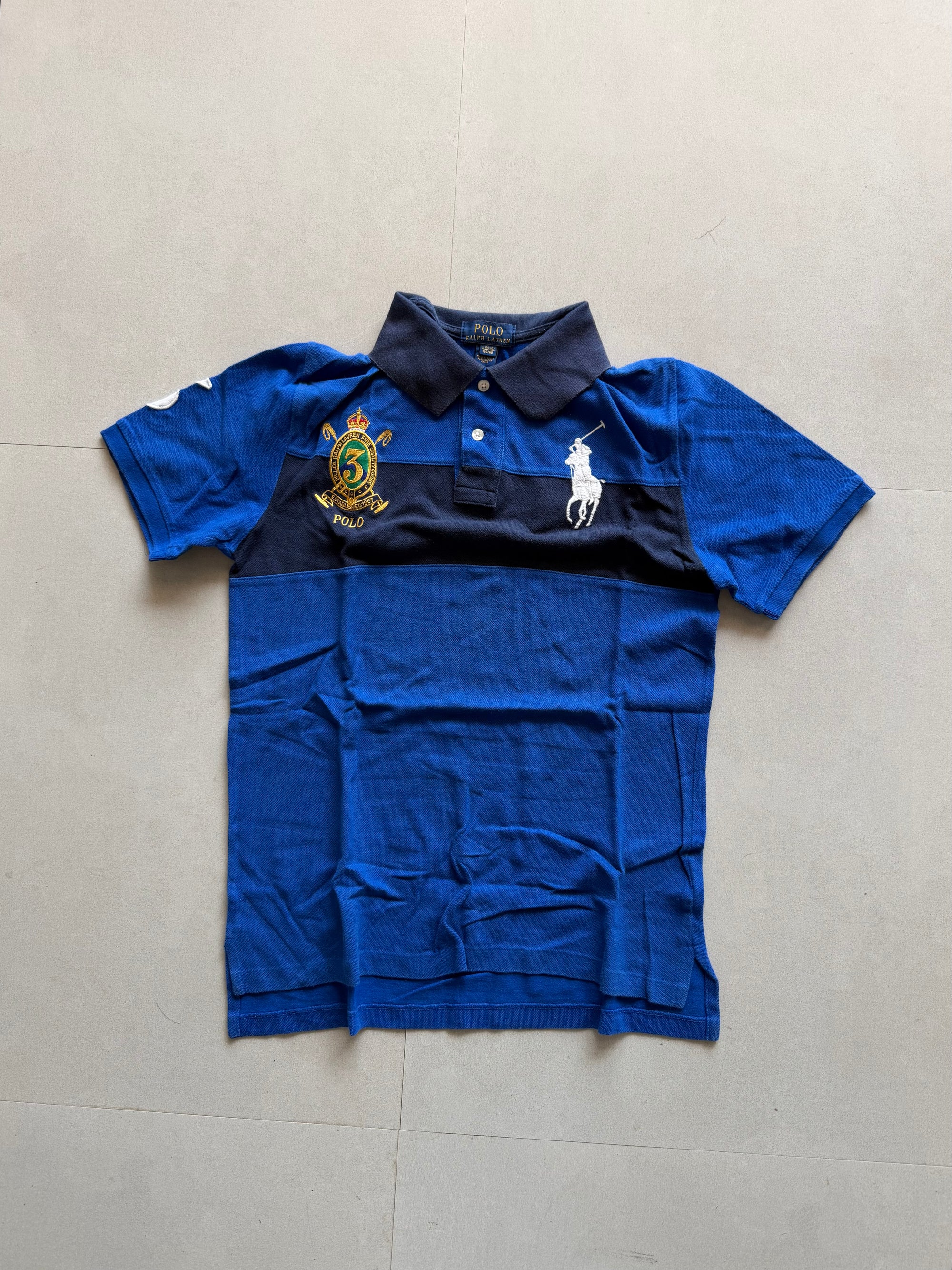 RALPH LAUREN BIG PONY POLO TEE - XS