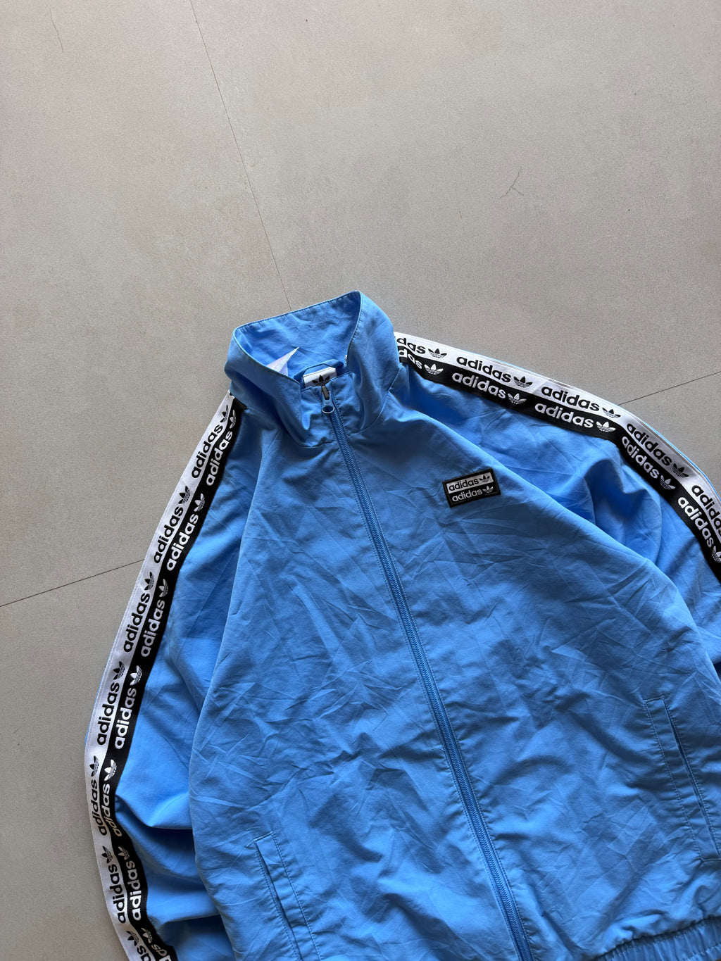 ADIDAS ORGINALS STRIPED JACKET - S