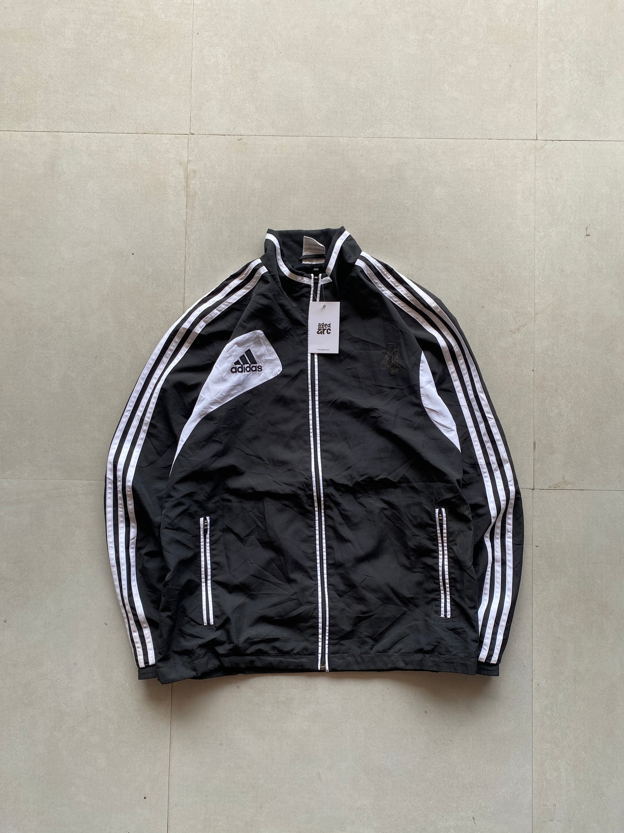 VINTAGE ADIDAS STRIPED JACKET -